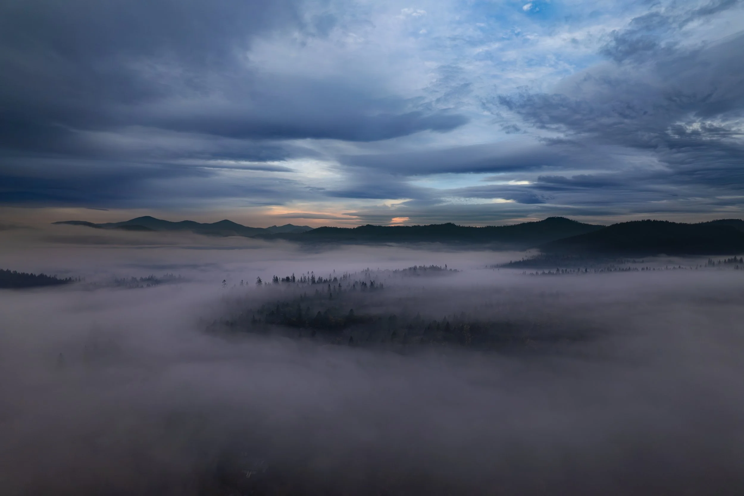 Rogue River Morning Fog
