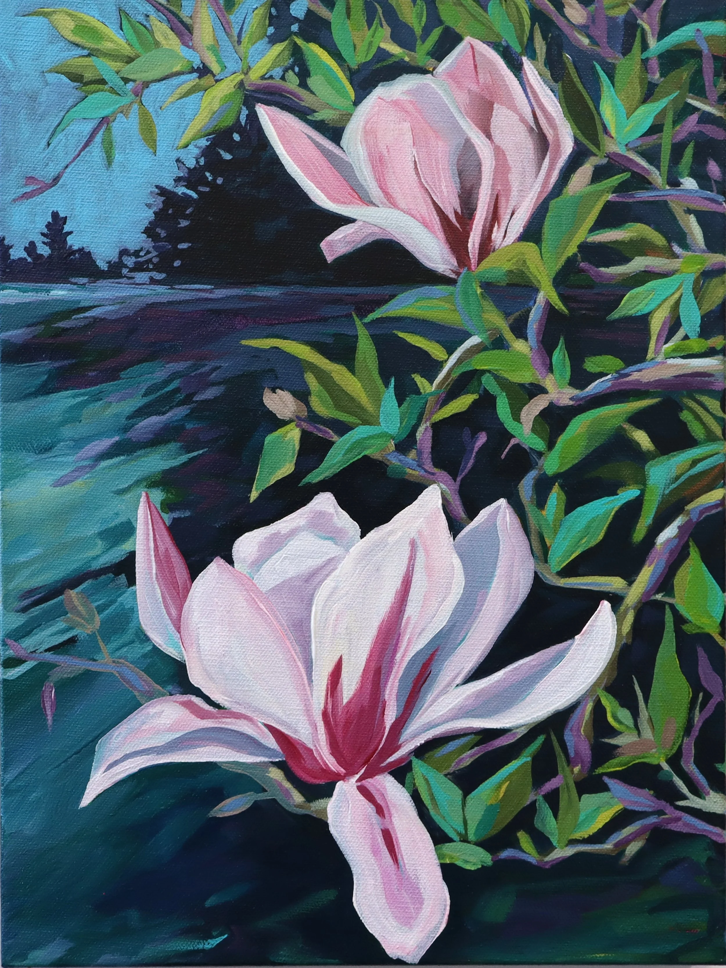 Pink Magnolia's 12 x 16.jpg