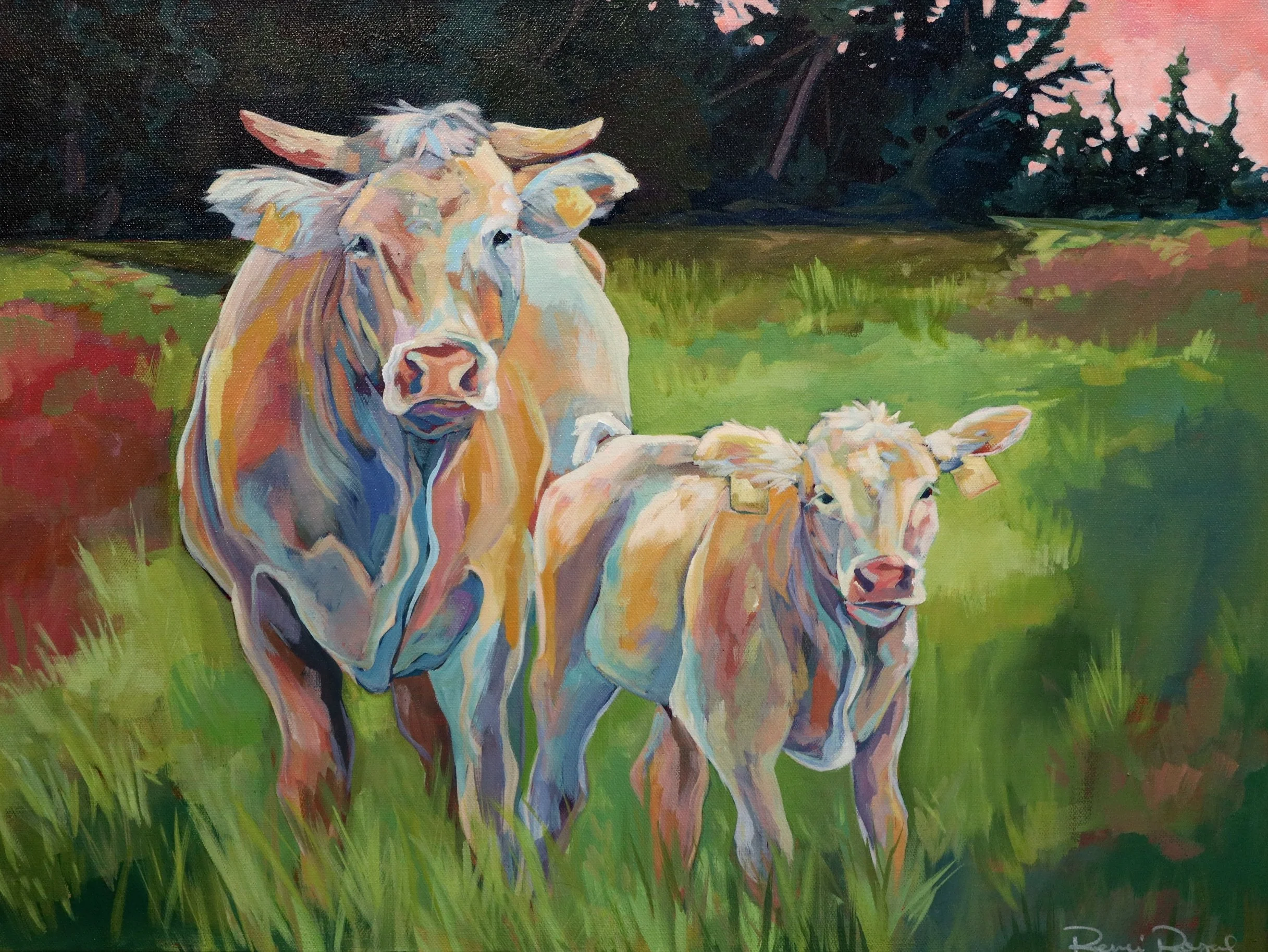 Morning in the pasture 24 x 18.jpg