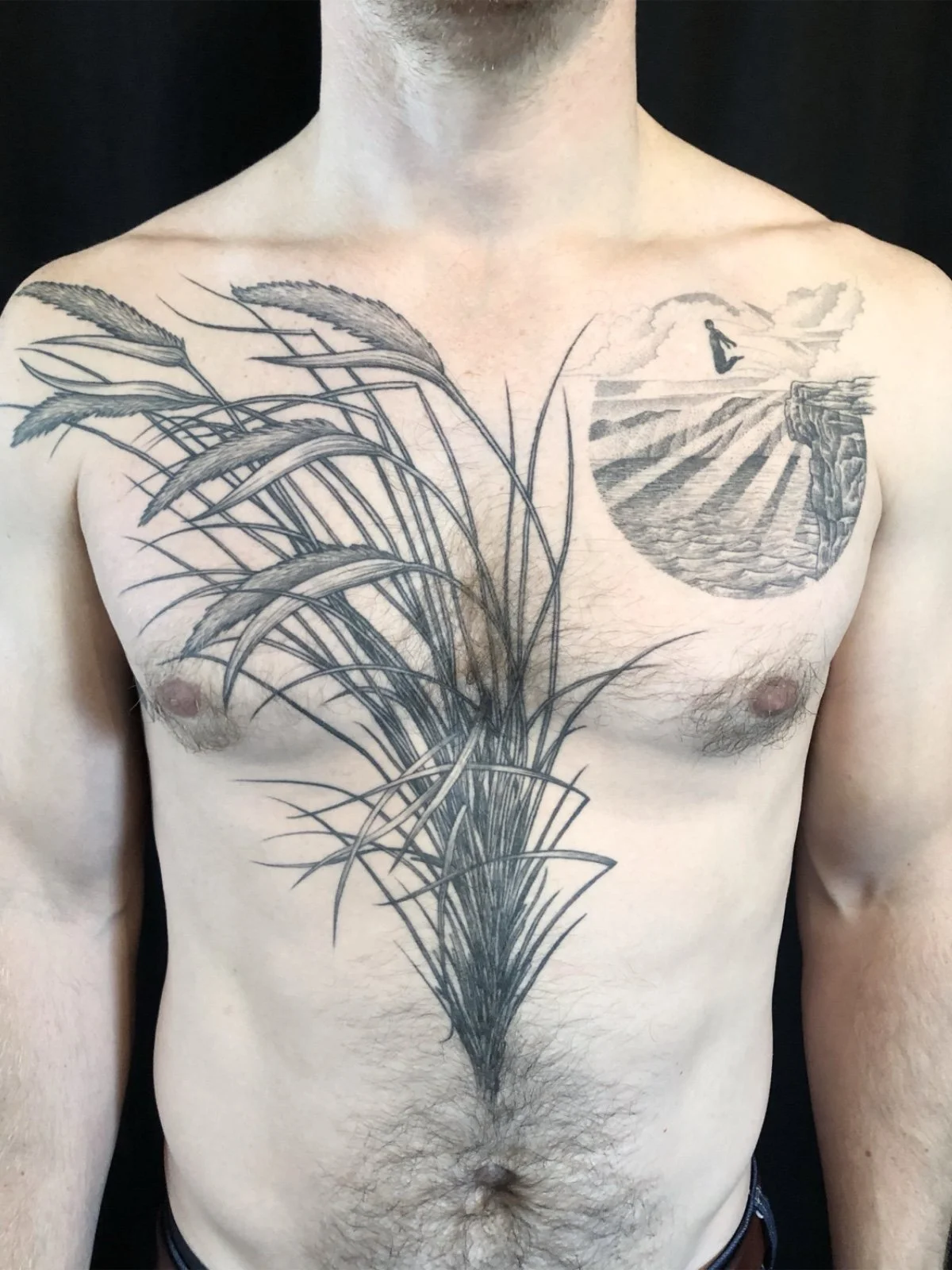 black-grey-botanical-beach-grass-tattoo.JPG
