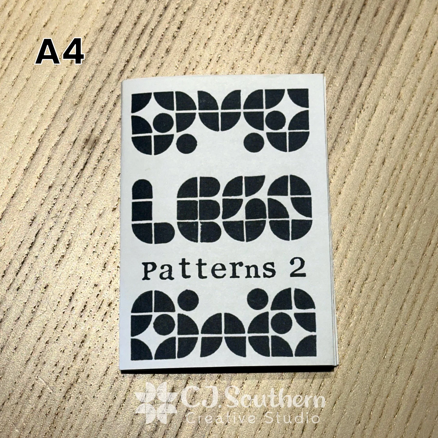 LEGO Patterns 2 Mini Zine - A4