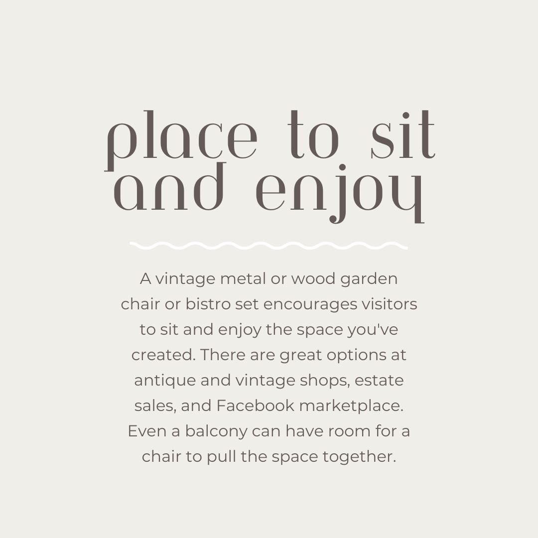 How to grow a cottage garden_ place to sit and enjoy 2.png