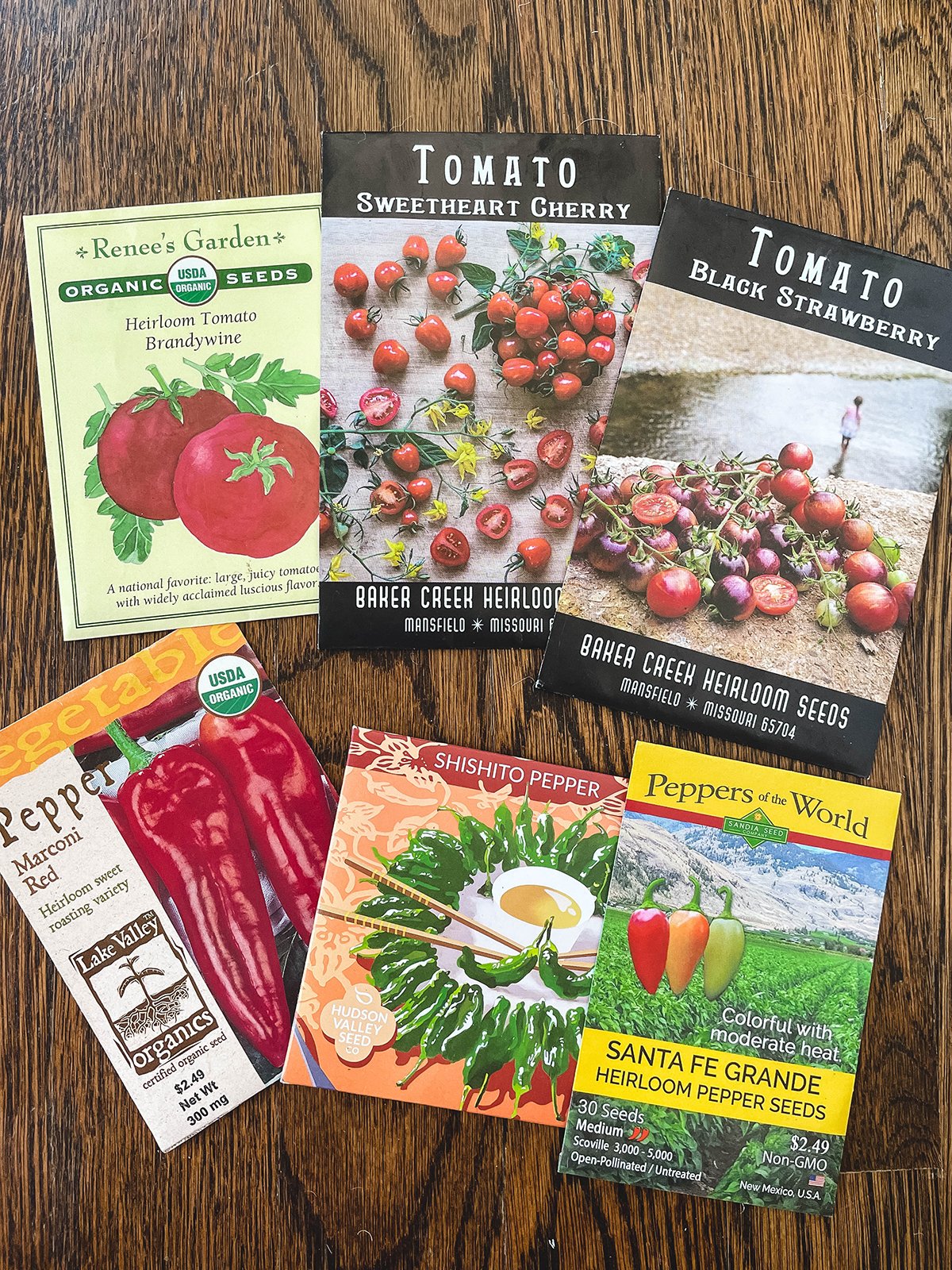 Tomato Seed Packets