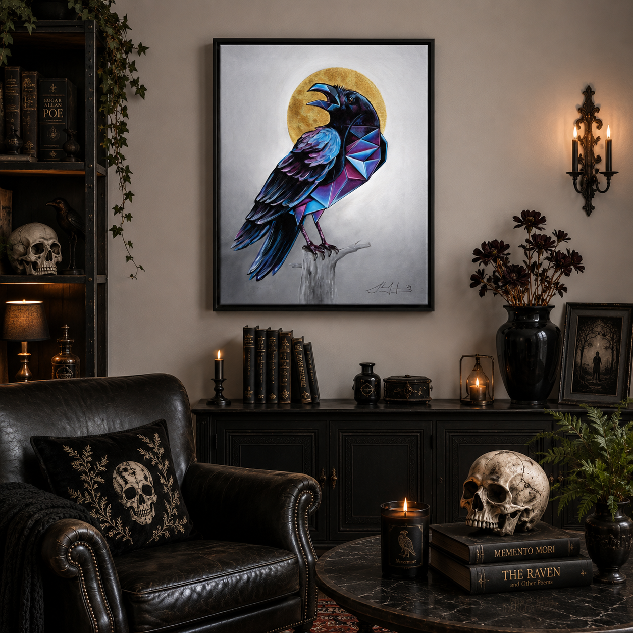 Geometric Metamorphosis of a Raven