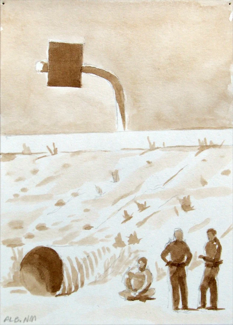 detained man, Albuquerque