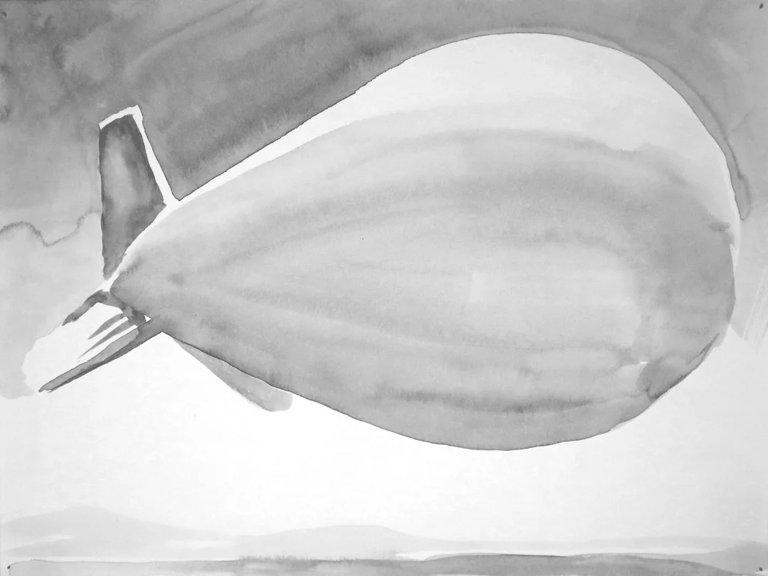 border surveillance blimp, Yuma, AZ