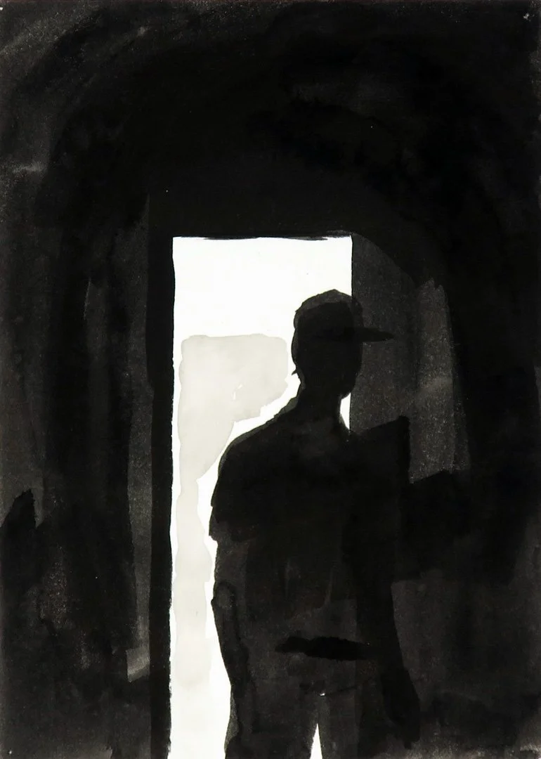 motel room doorway