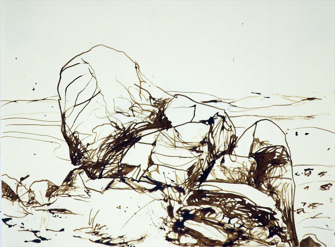 rock pile, Butte, MT