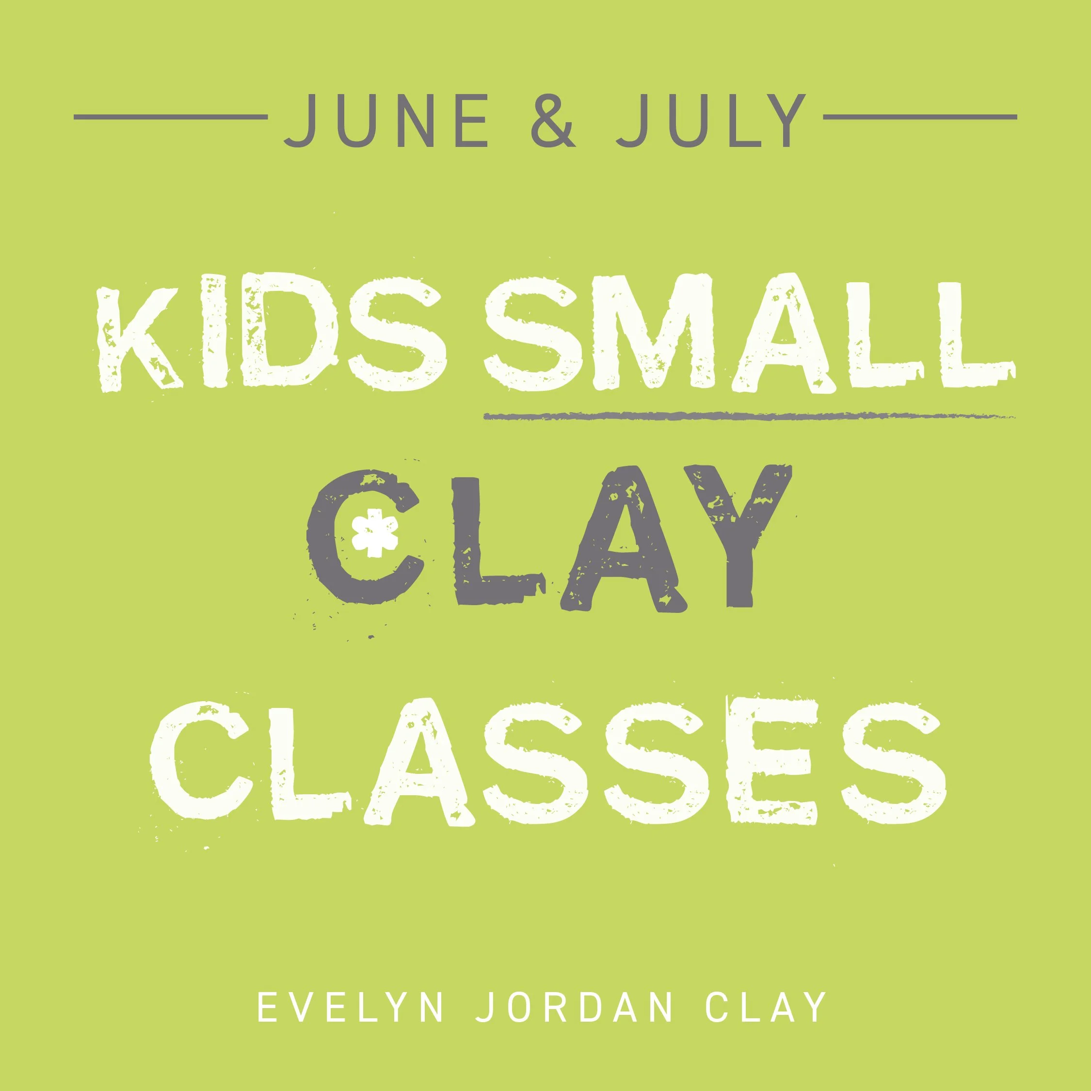 Kid's June & July Small Group Classes
