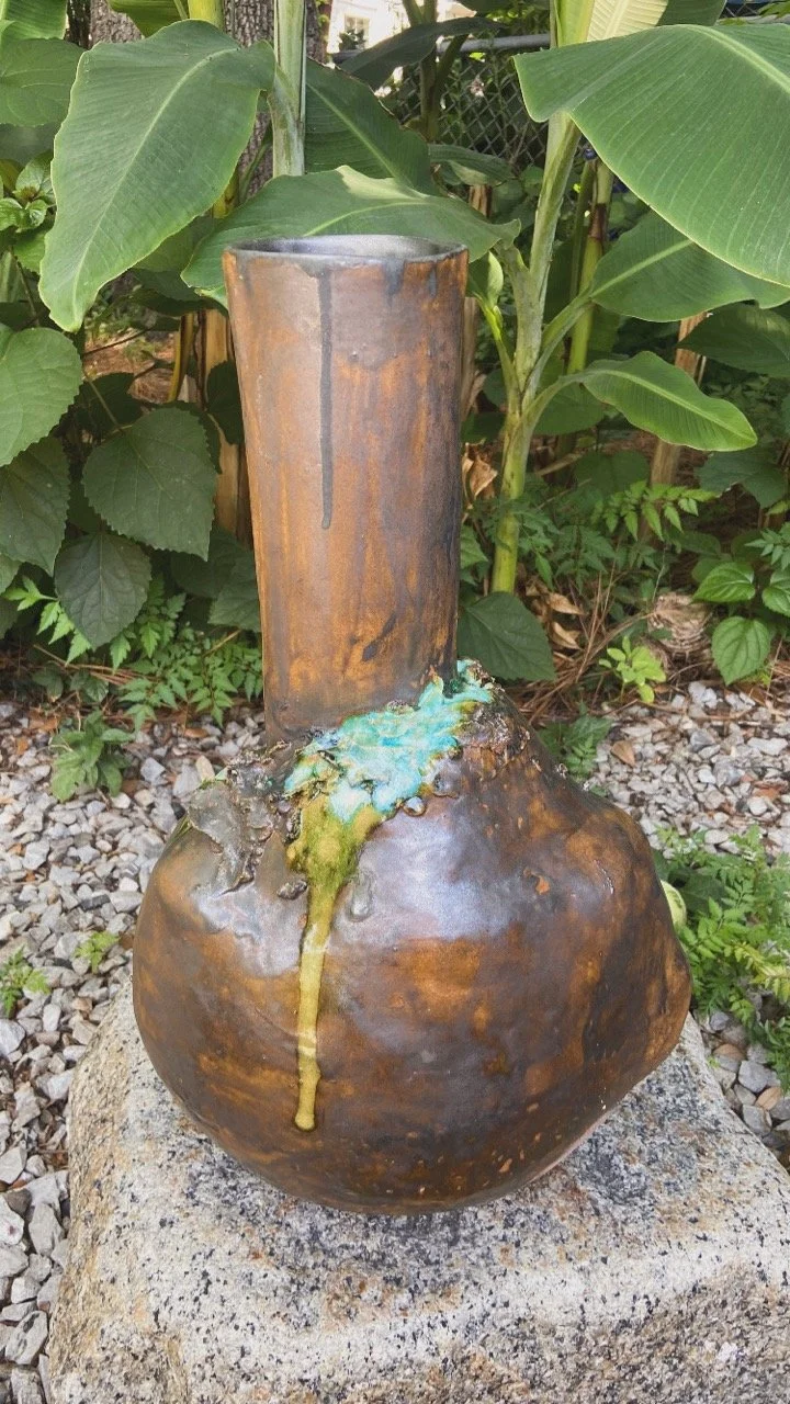 Vessel with Glass Drip