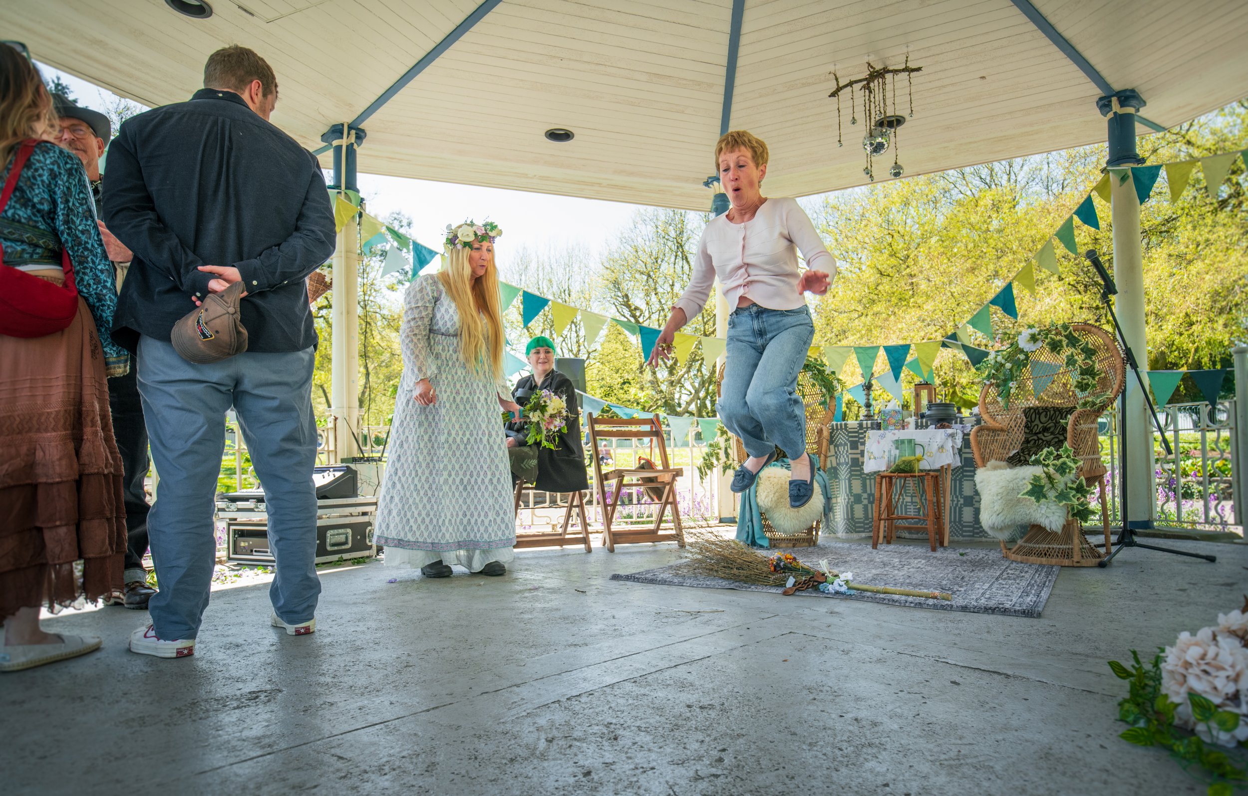 Under the Bandstand: A Handfasting to Remember