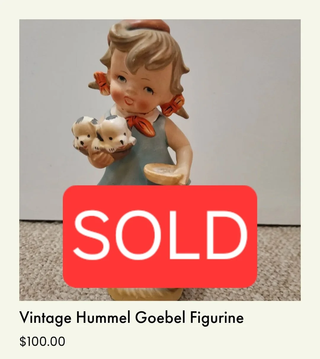 Vintage Hummel Goebel Figurine
