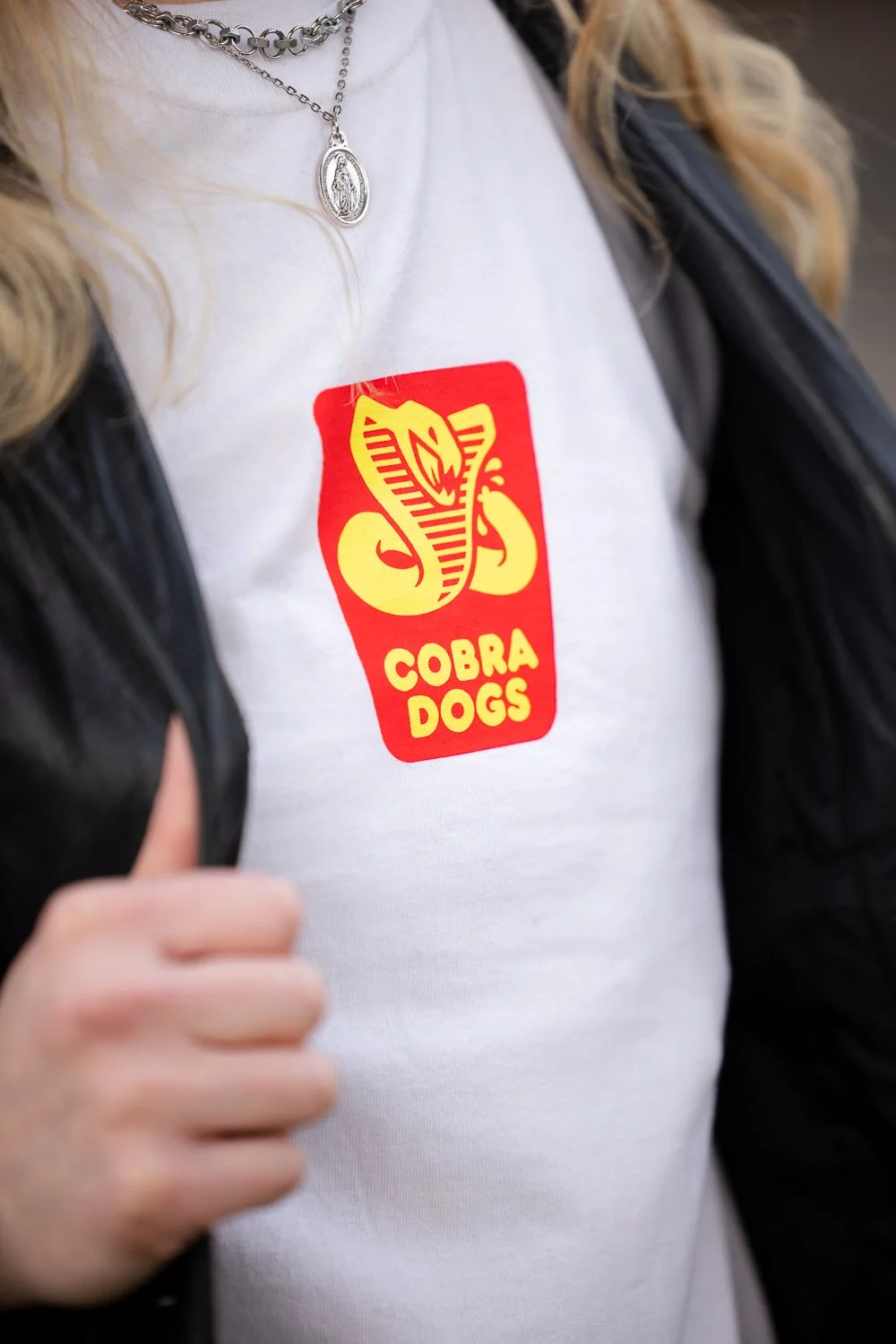 Condiment Label T-Shirt - White