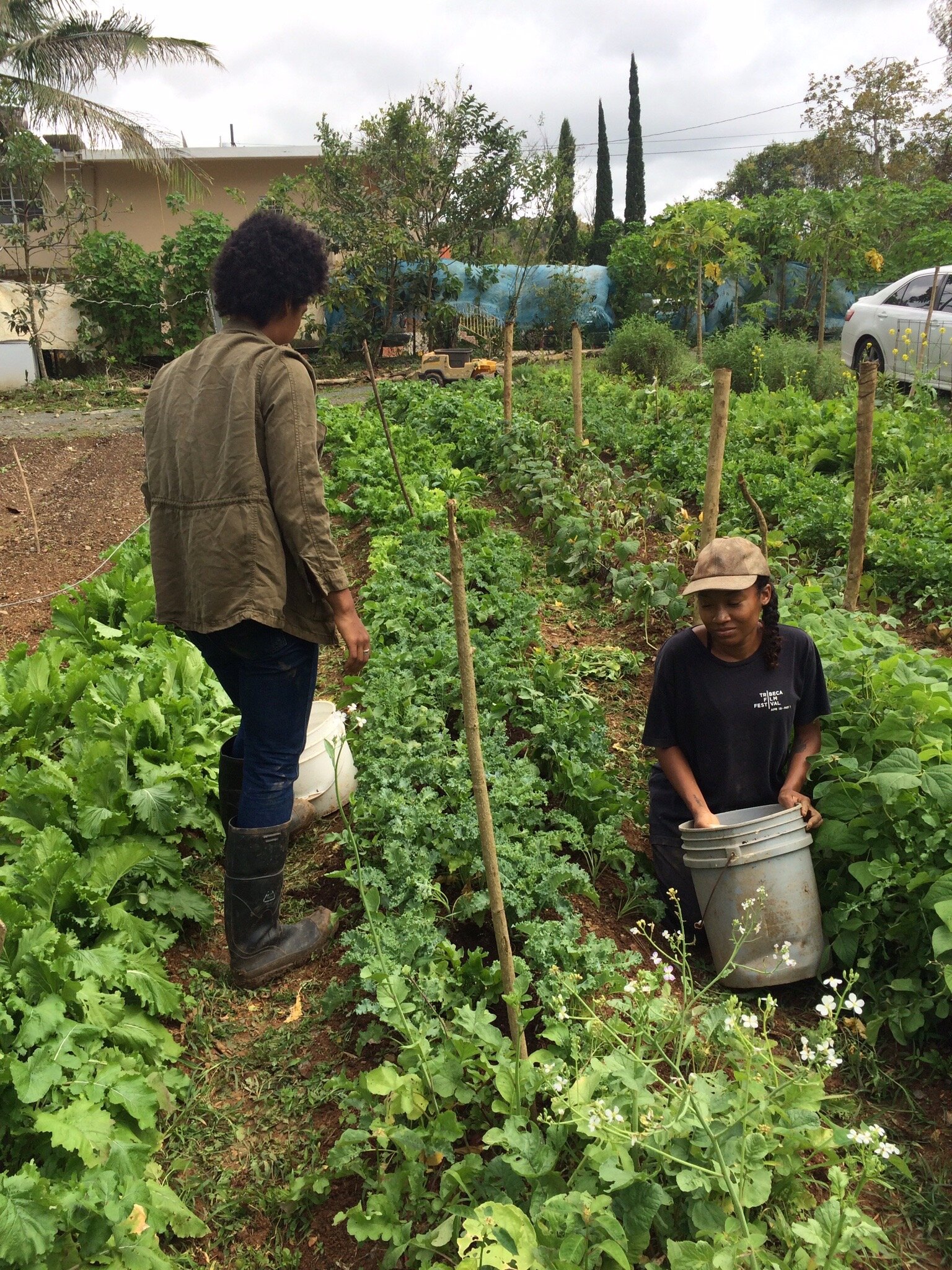 So rewarding! (Ms. Erika and a friend)