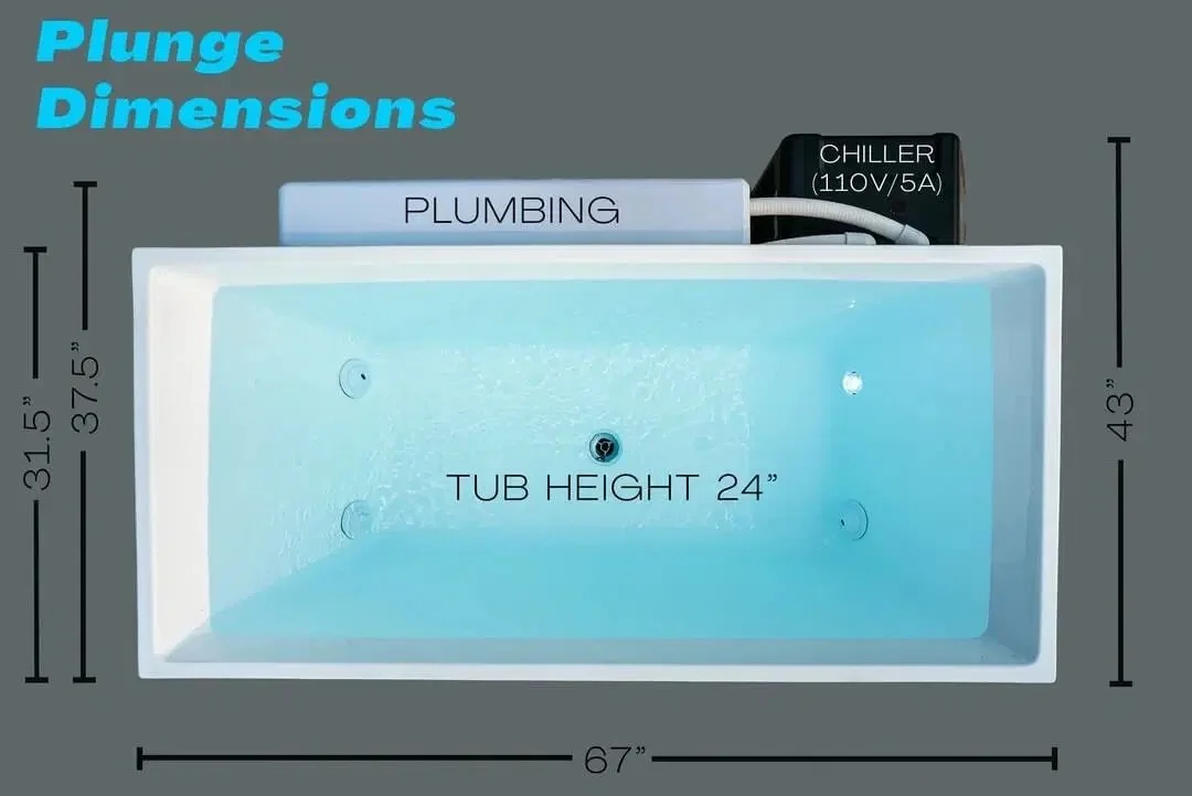 The Plunge Cold Plunge Review 2024 Ice Bath Tub for Home Use