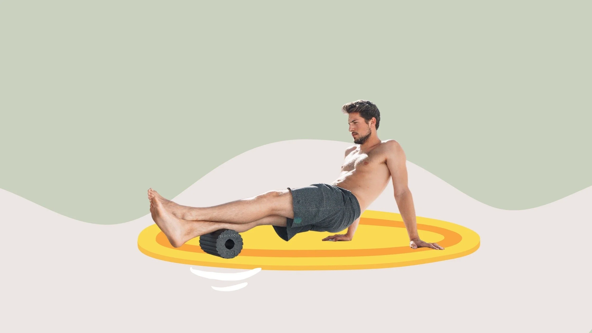 Массажер SKLZ Hydro Roller