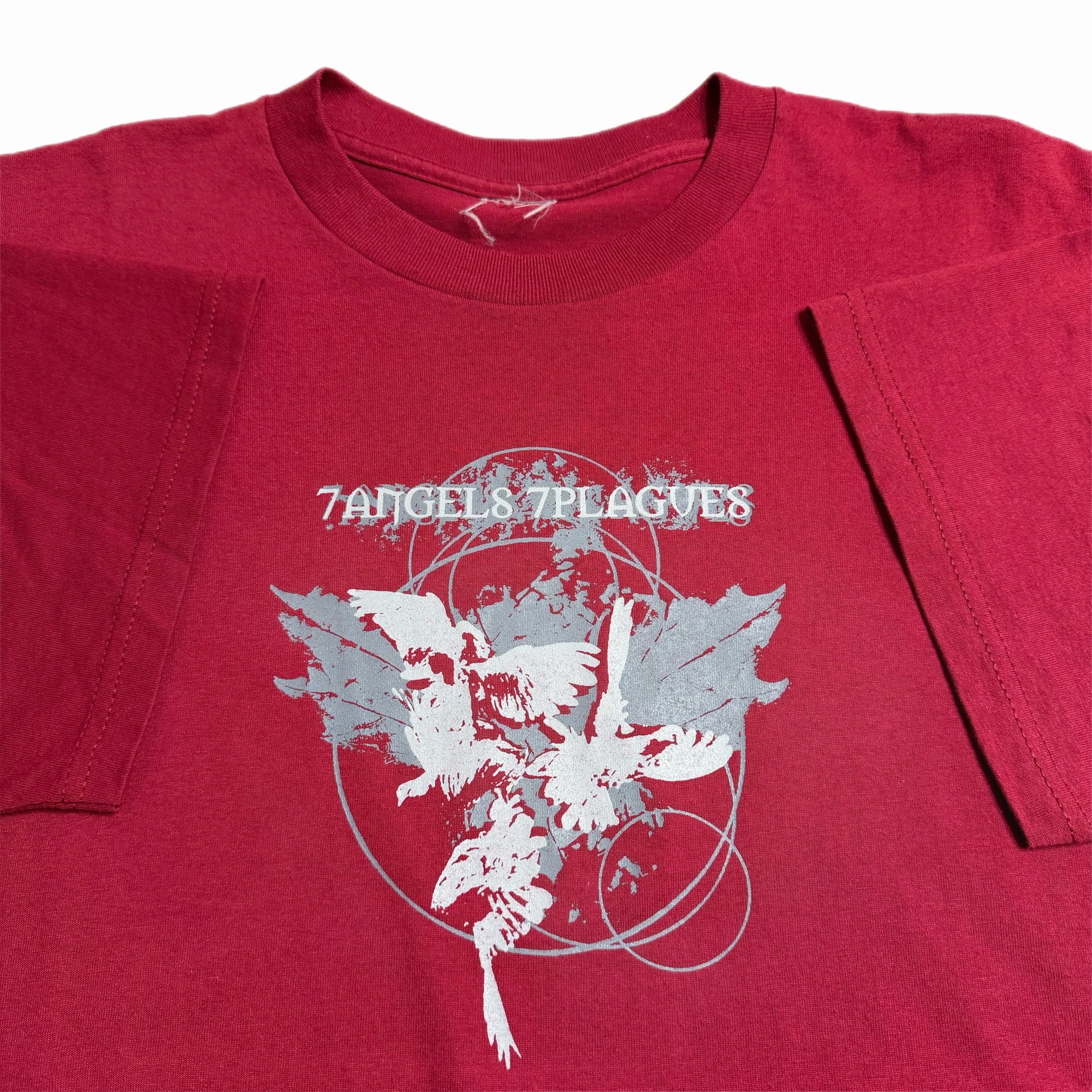 7 angels 7 plagues maroon • xl
