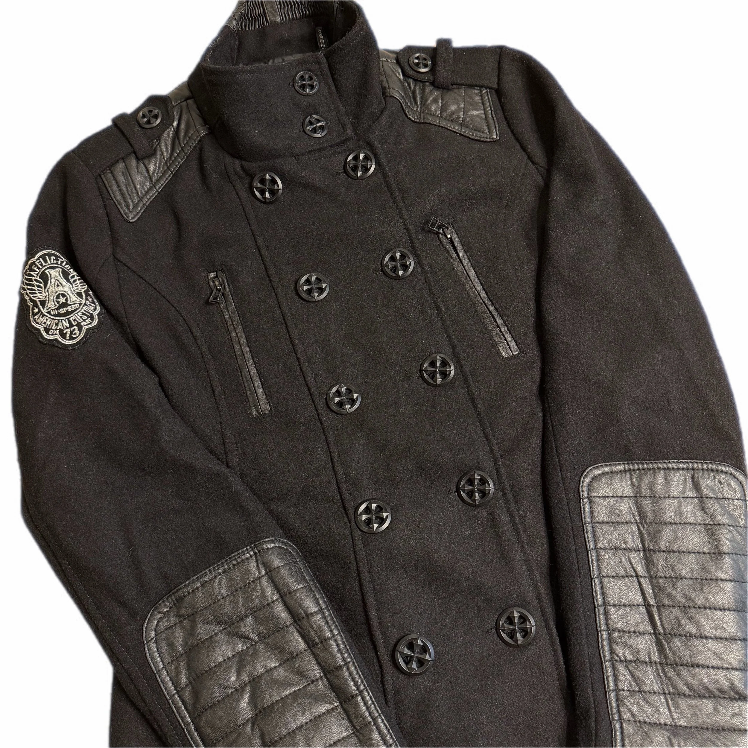 affliction goth jacket • xl