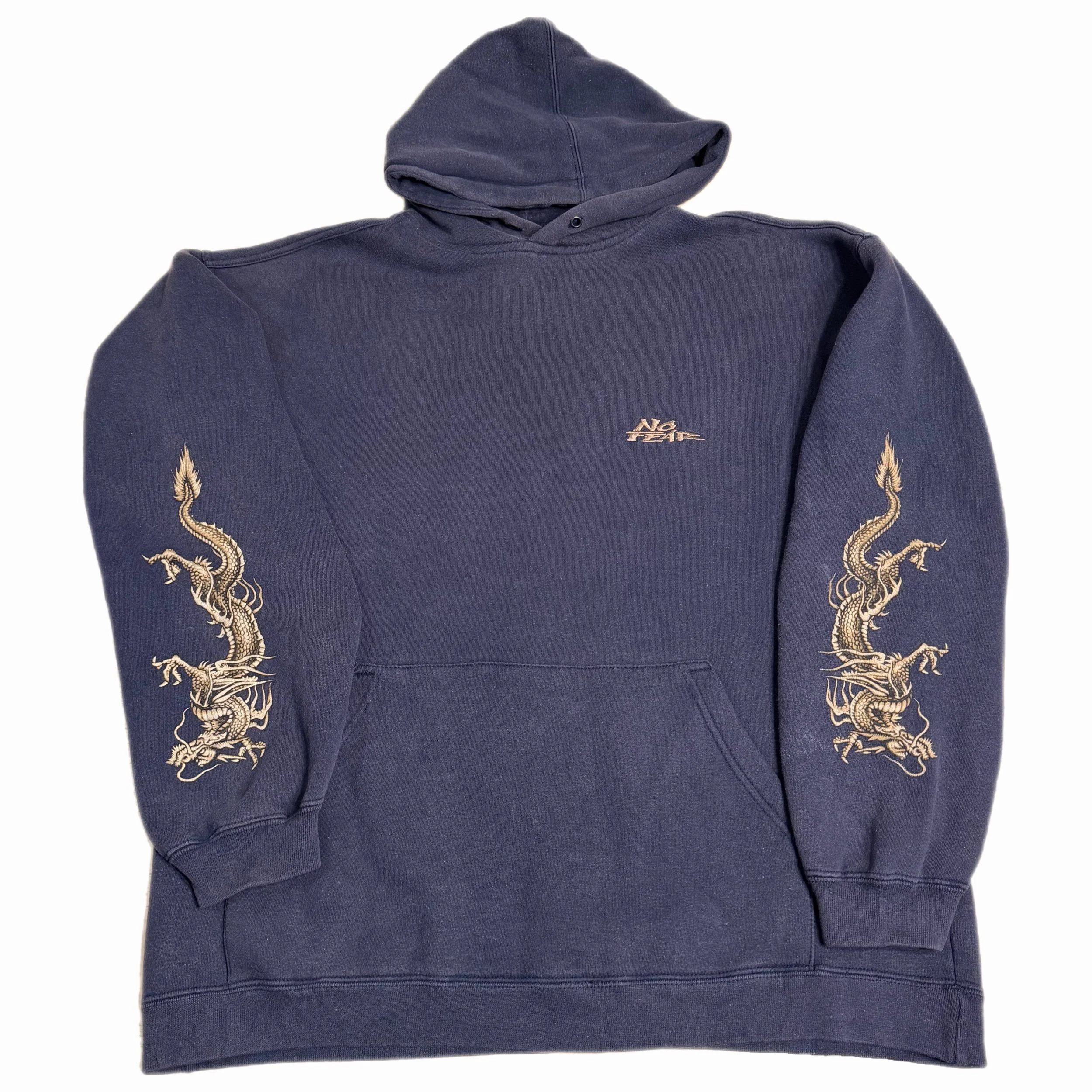 no fear hoodie • large