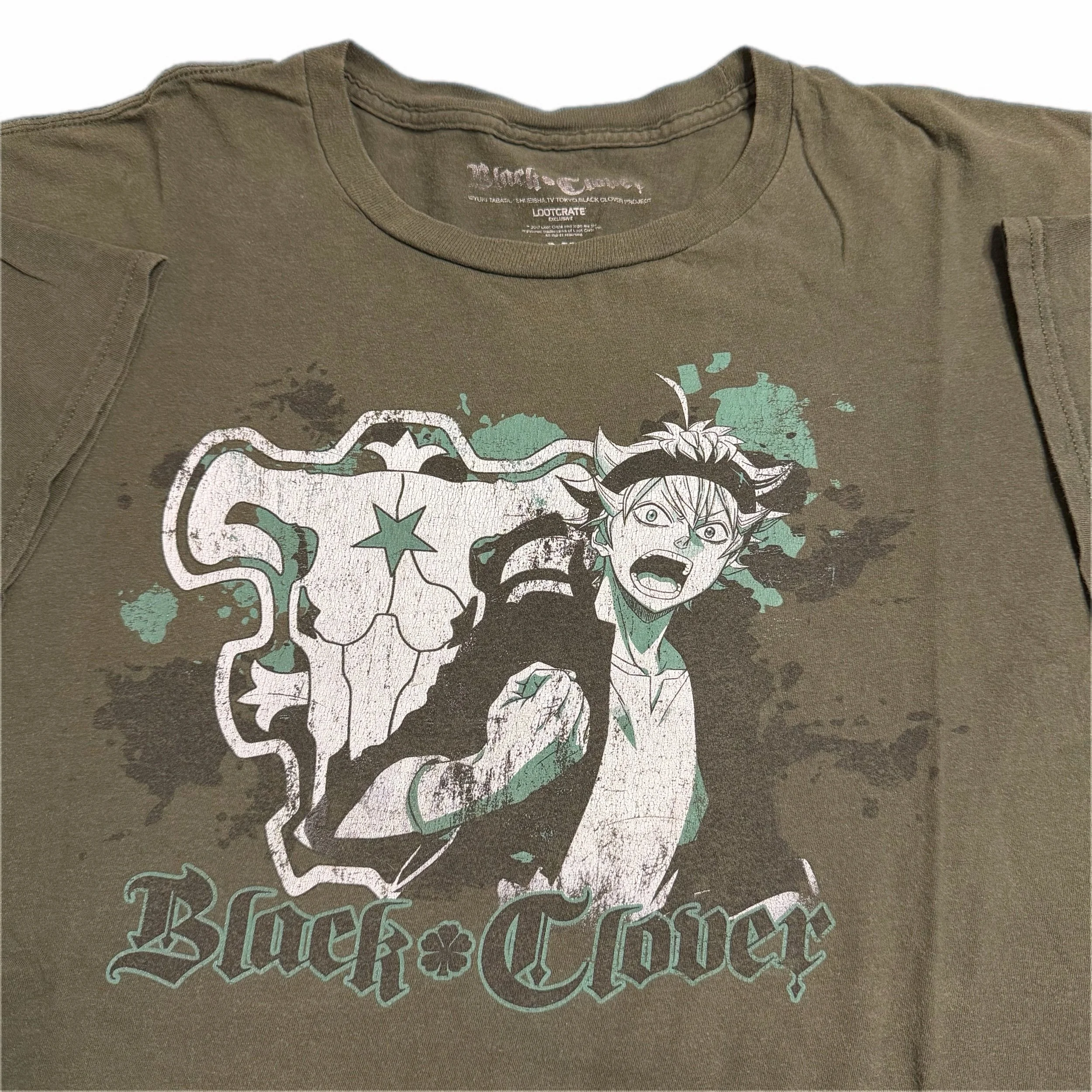 black clover anime tee • xl