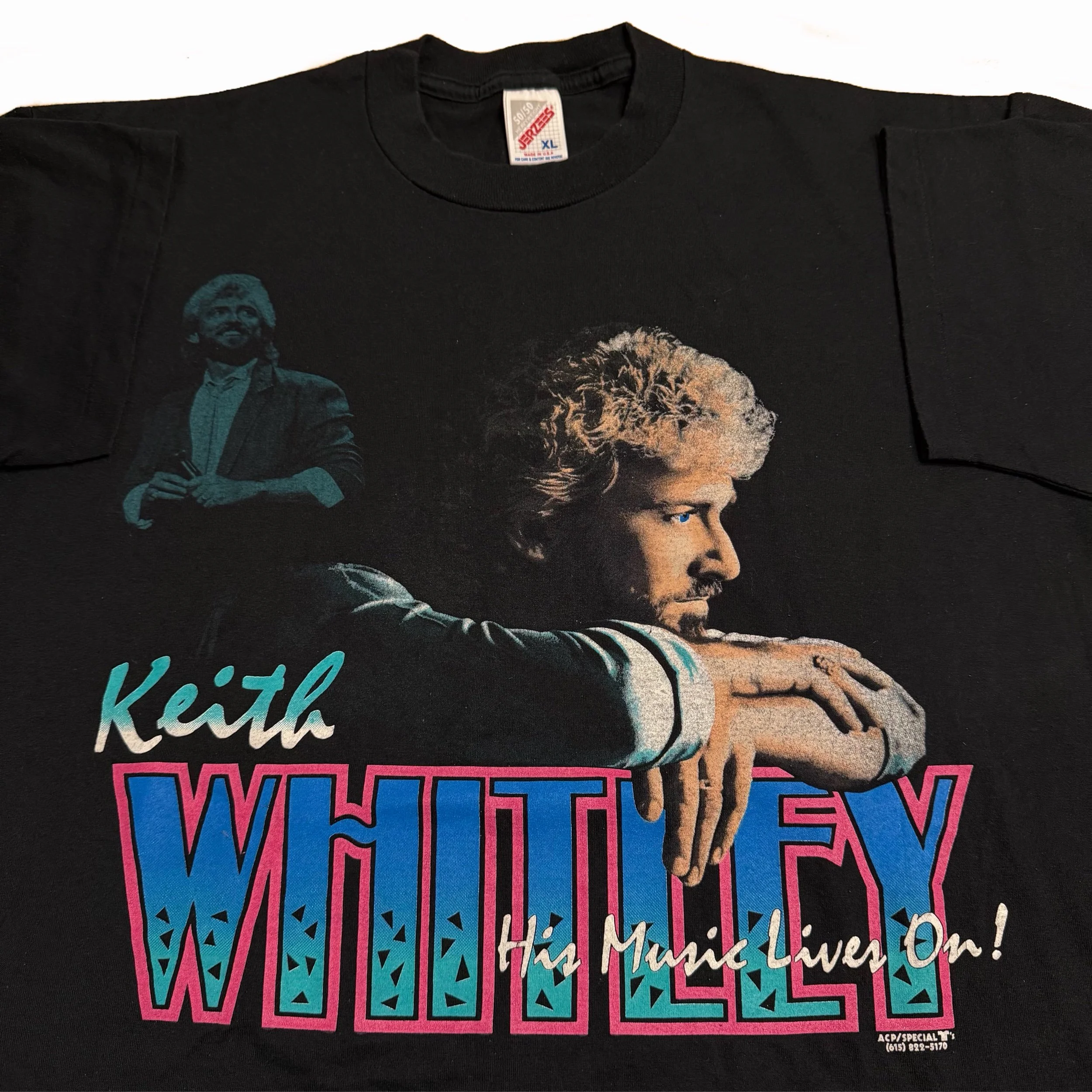 keith whitley neon logo • xl