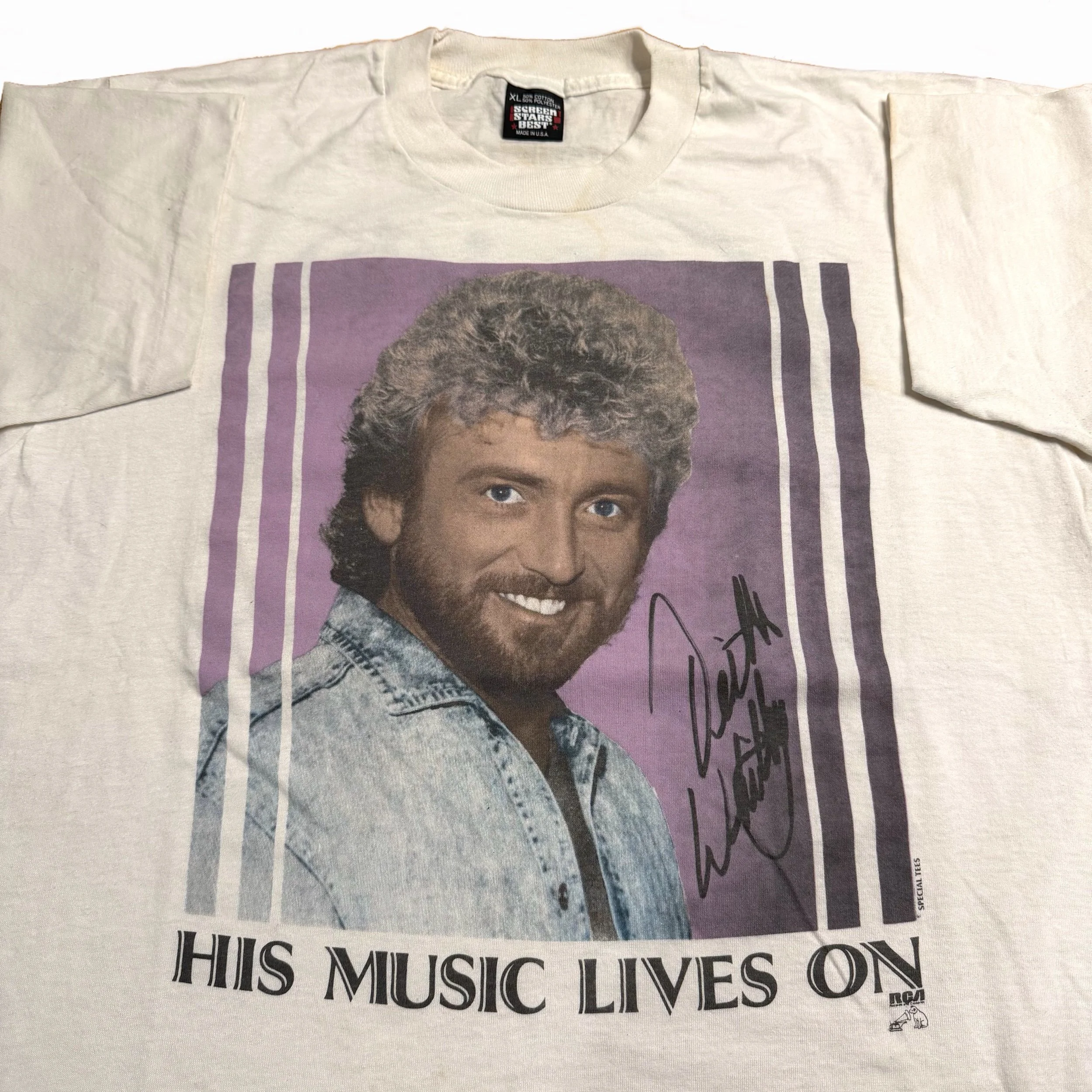 keith whitley his music lives on white • xl