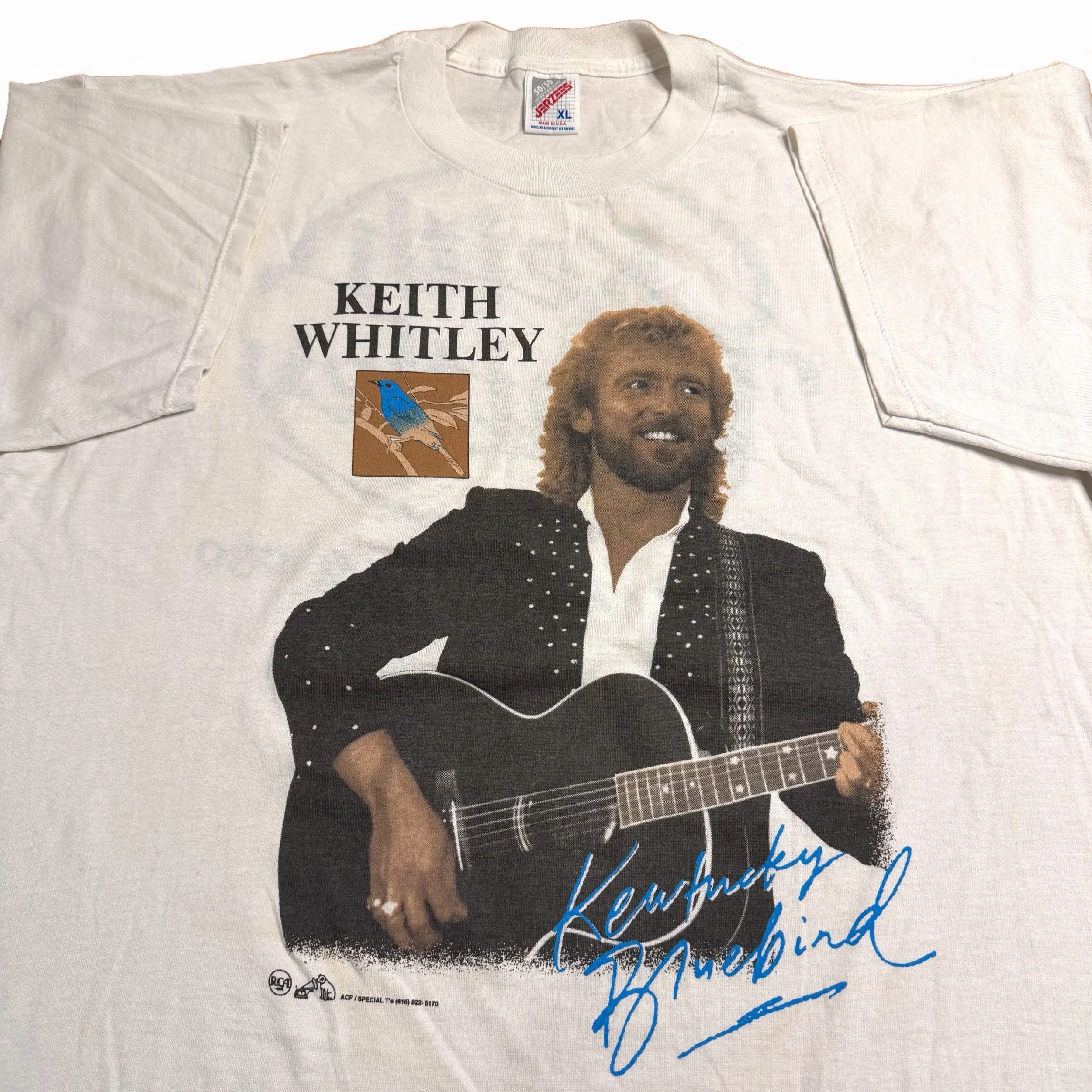 keith whitley bird white • xl