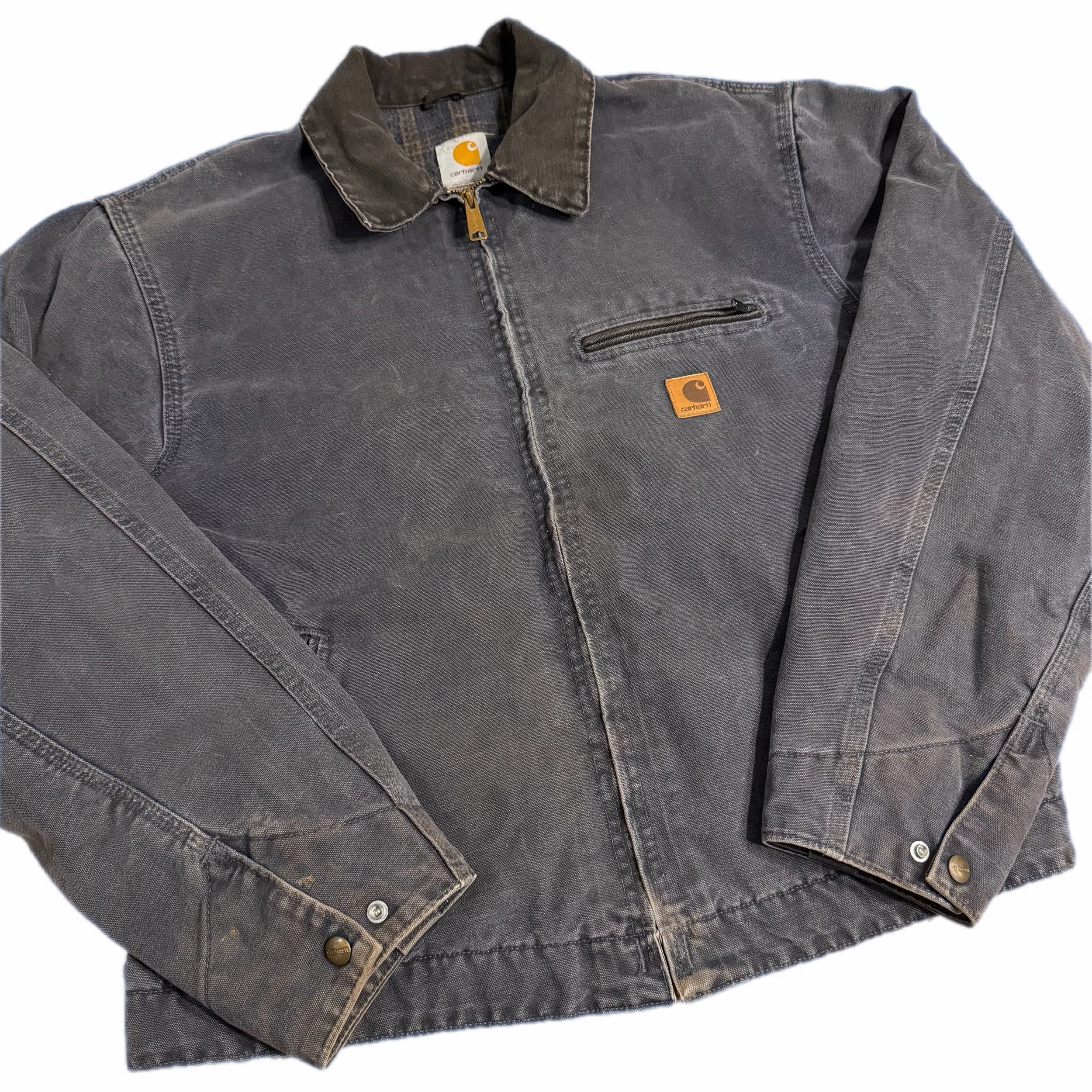 carhartt petrol detroit jacket • large
