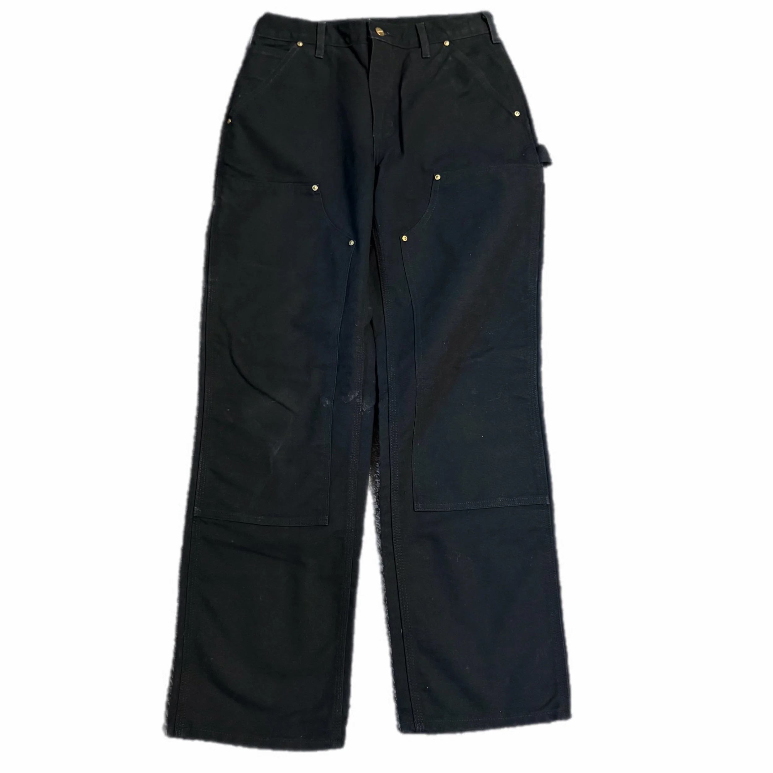 carhartt black double knees • 31 x 32