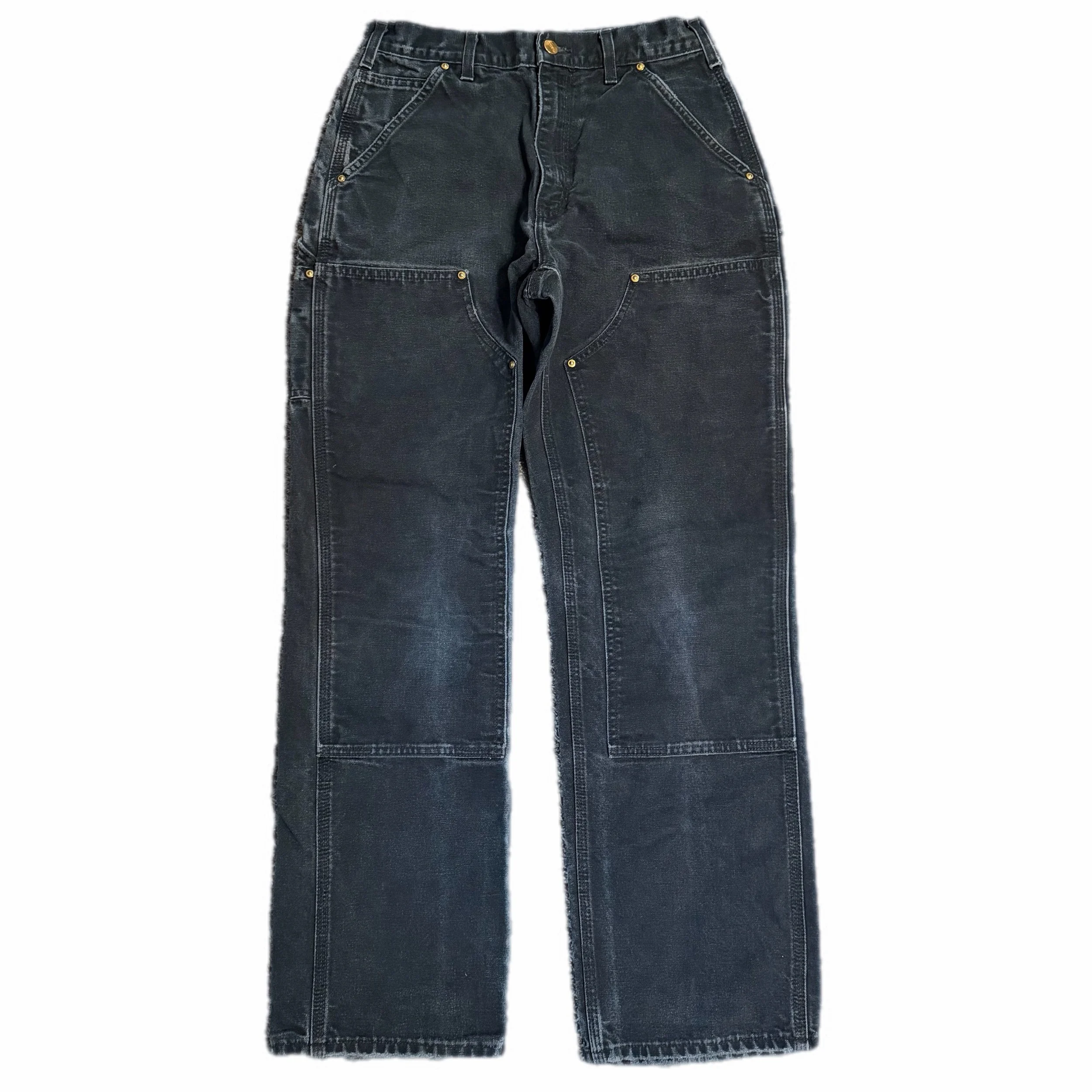 carhartt black double knees • 30 x 32