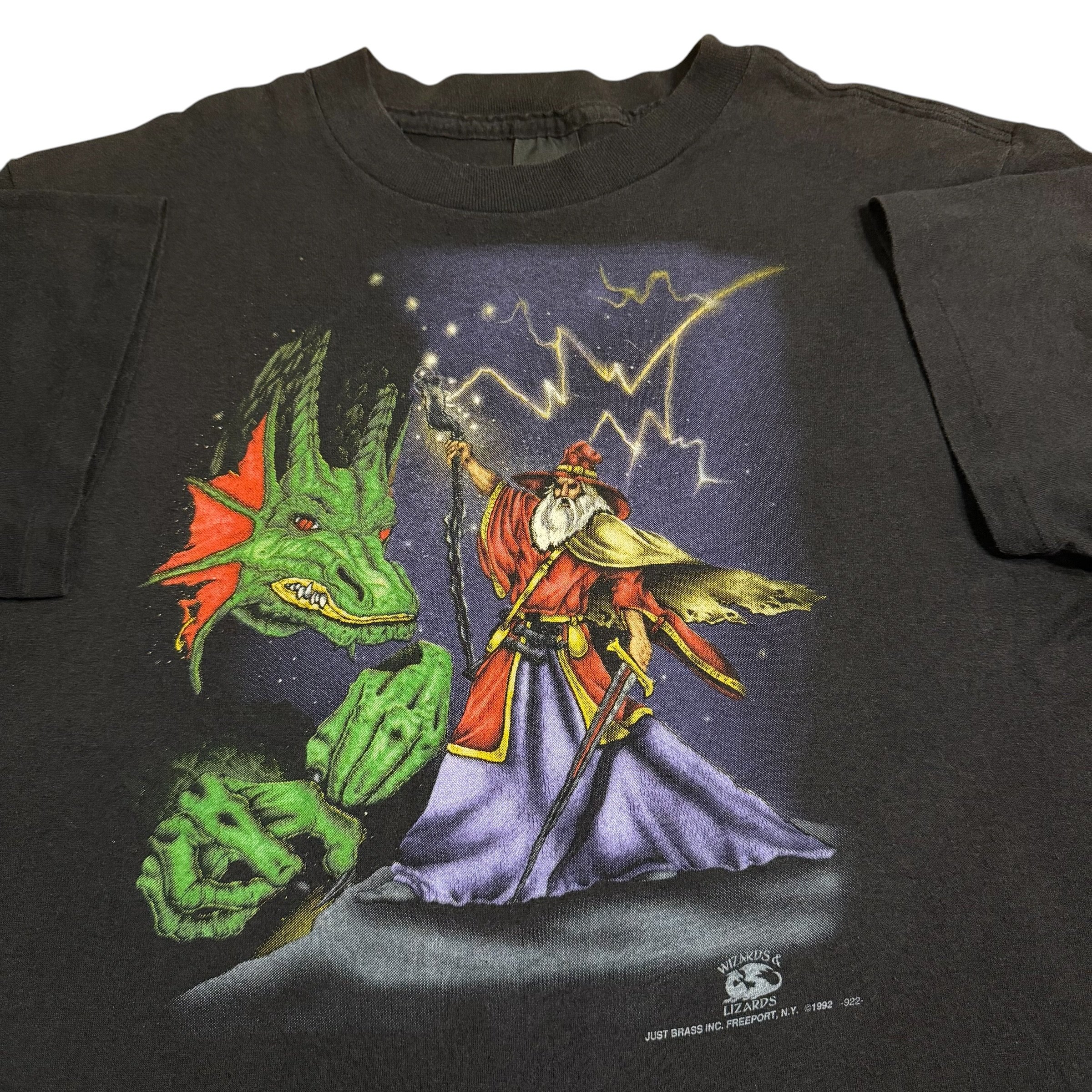 3D Emblem Wizard & Dragon • Large