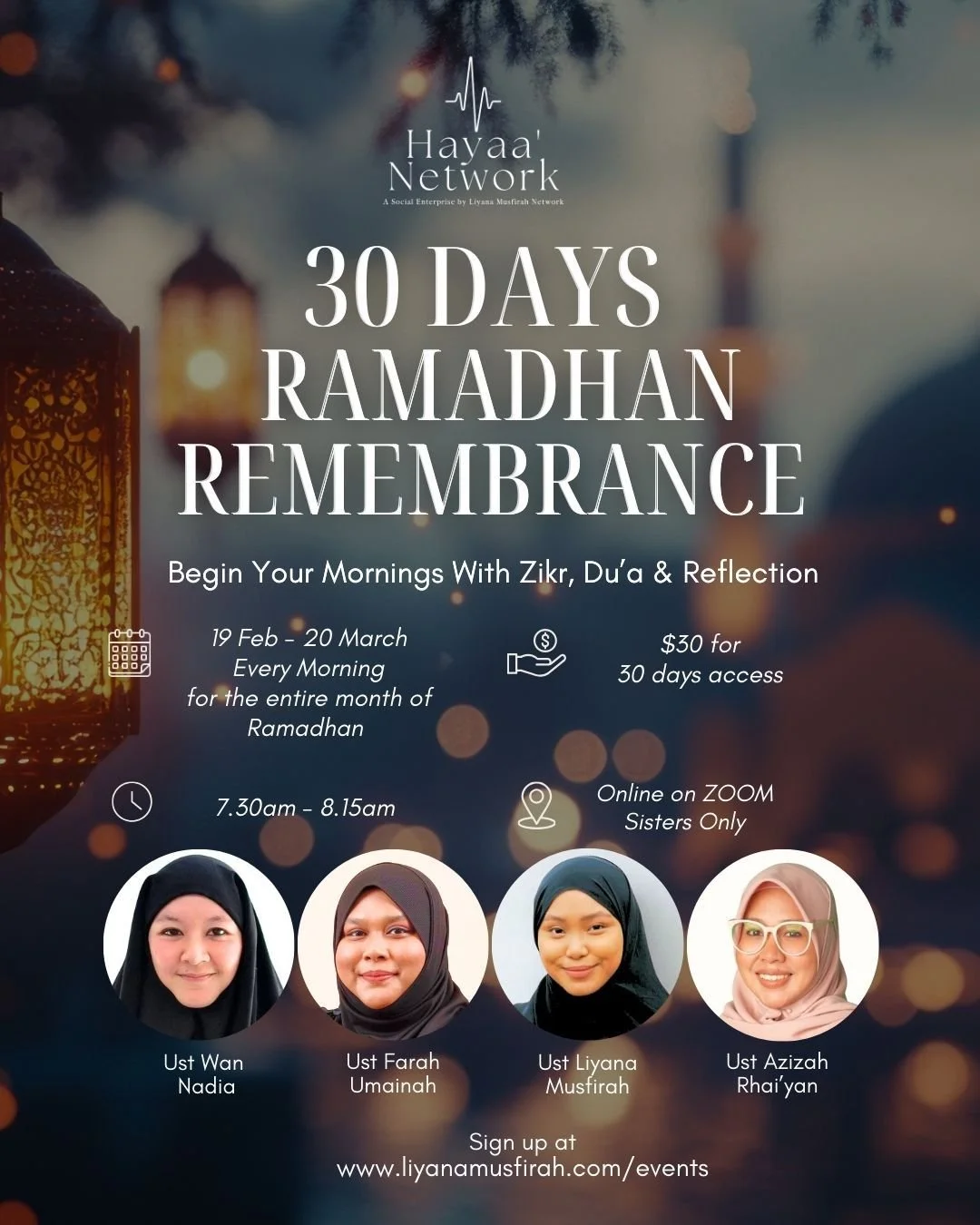 30 Days Ramadhan Remembrance
