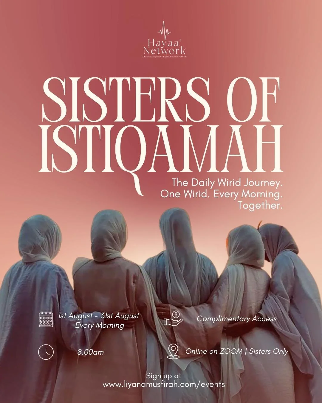 Sisters of Istiqamah - The Daily Wirid Journey