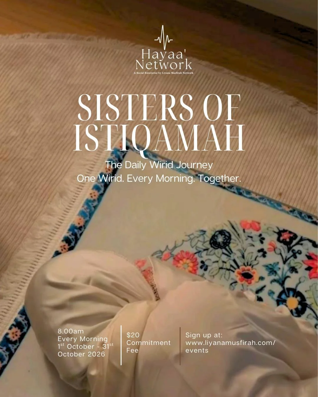 Sisters of Istiqamah - The Daily Wirid Journey