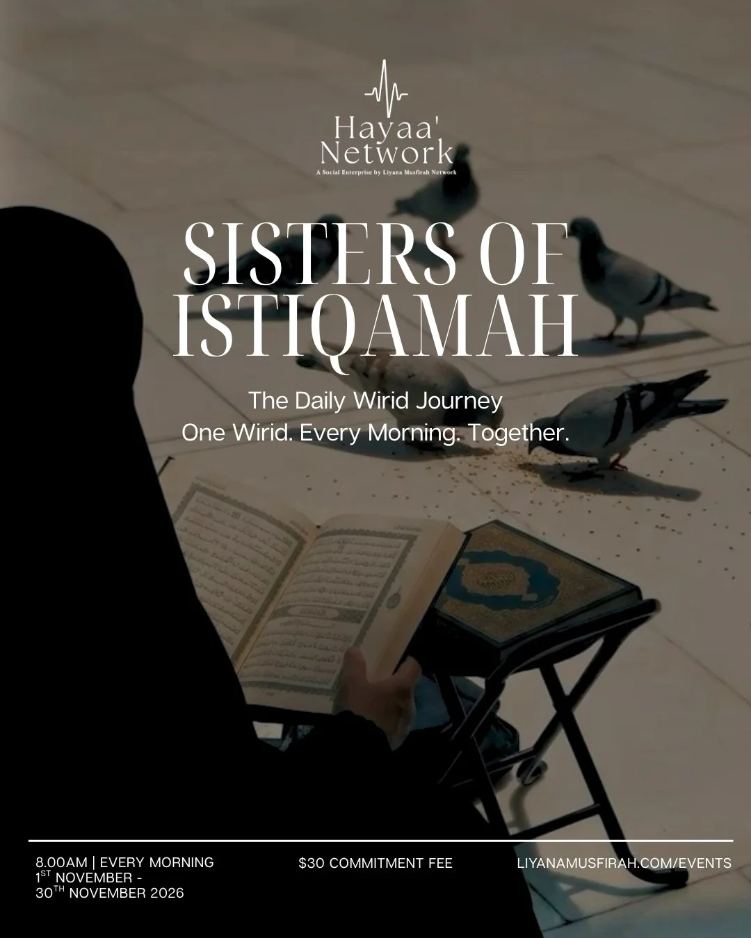 Sisters of Istiqamah -     The Daily Wirid Journey