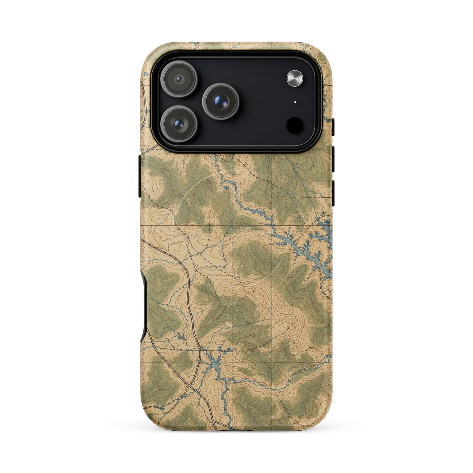 Vintage Topo MagSafe® tough case for iPhone®