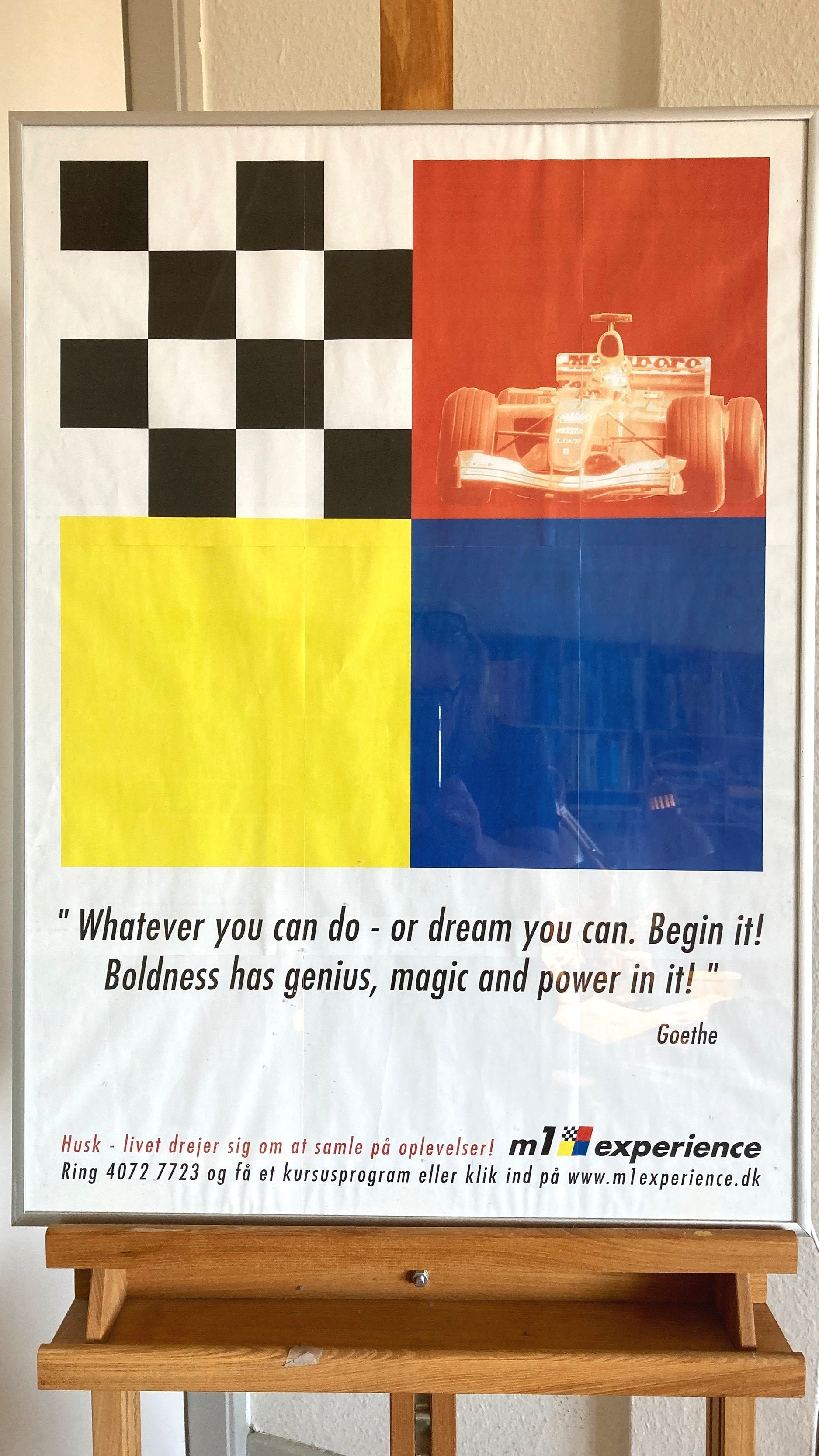 Poster About Racing Experiences