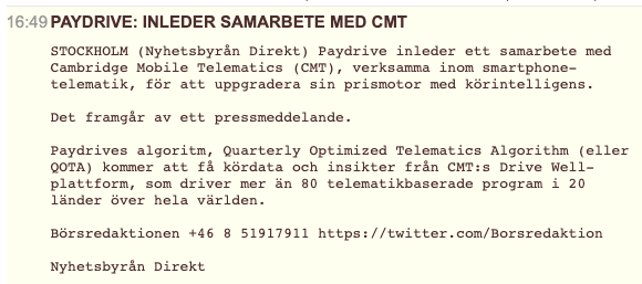 Om oss — Paydrive bilförsäkring