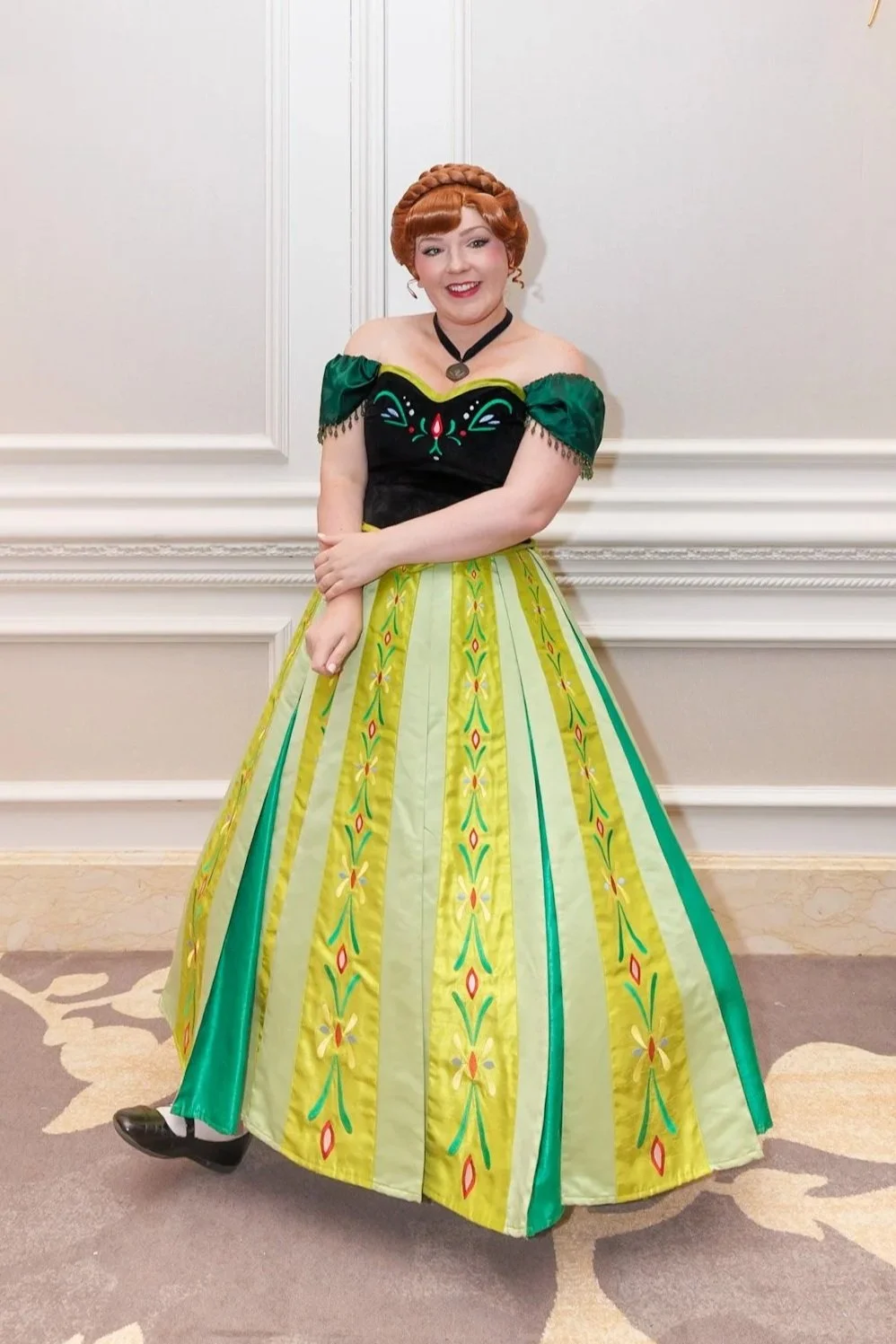Anna Frozen Coronation Dress