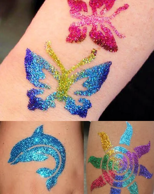 Glitter Tattoos for Birthday Parties