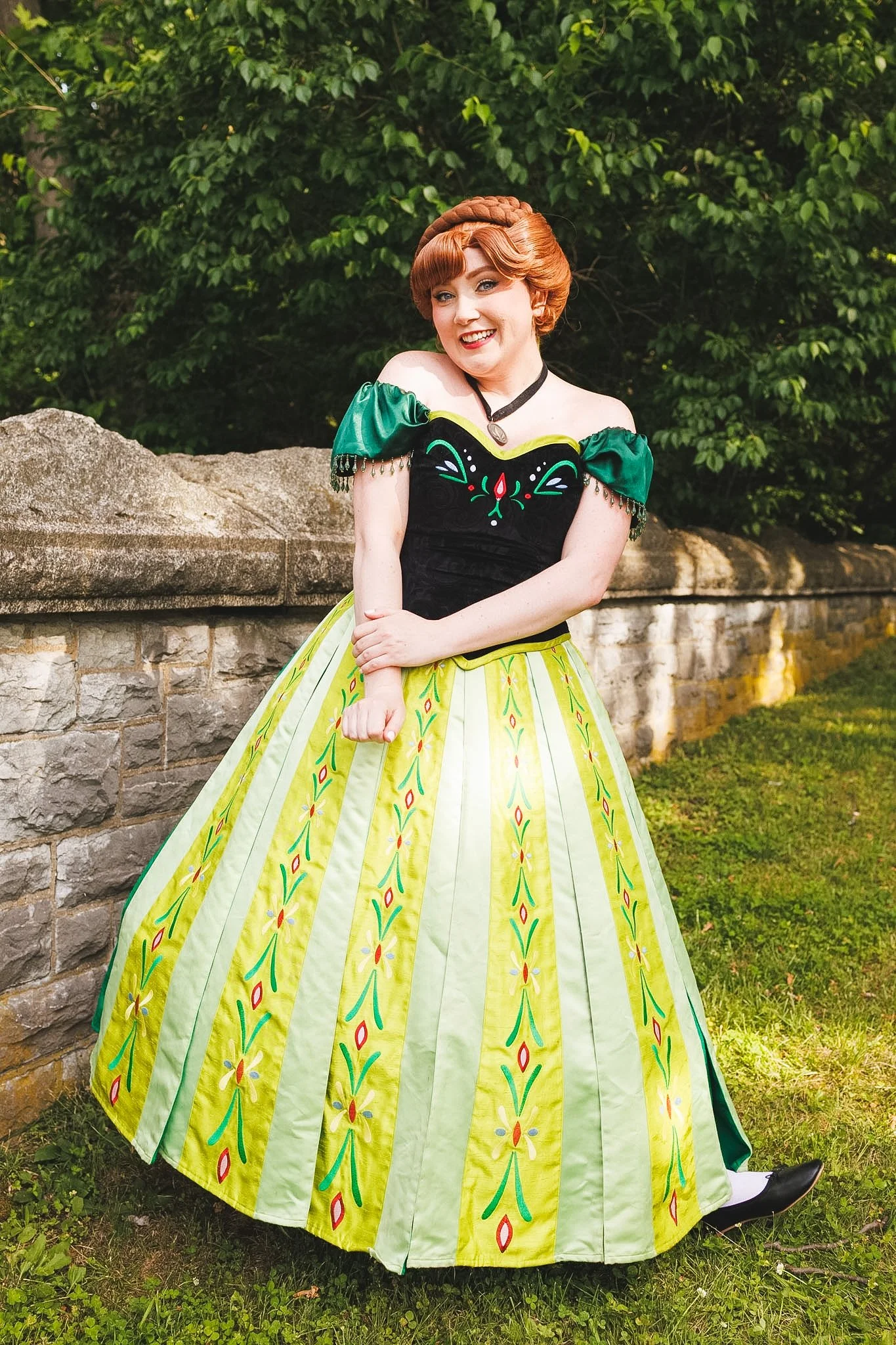 Anna Frozen Coronation Dress
