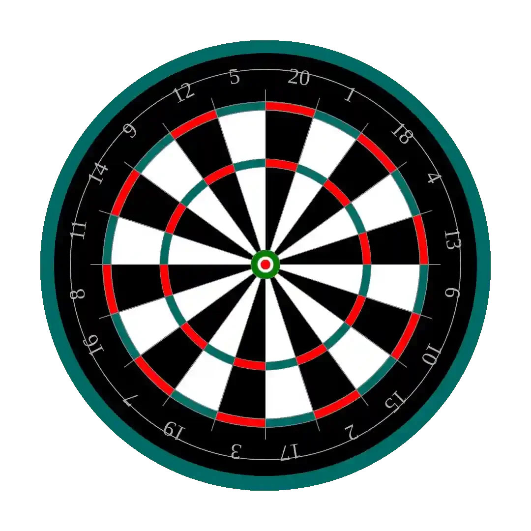 Un sticker fléchettes!