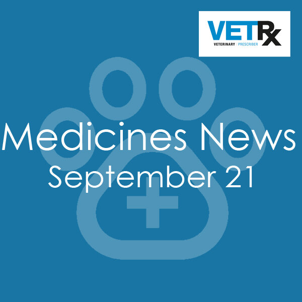Veterinary Prescriber's Medicines News logo for September 21