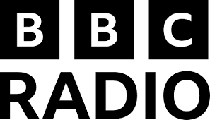 BBC Radio logo with black background and white text
