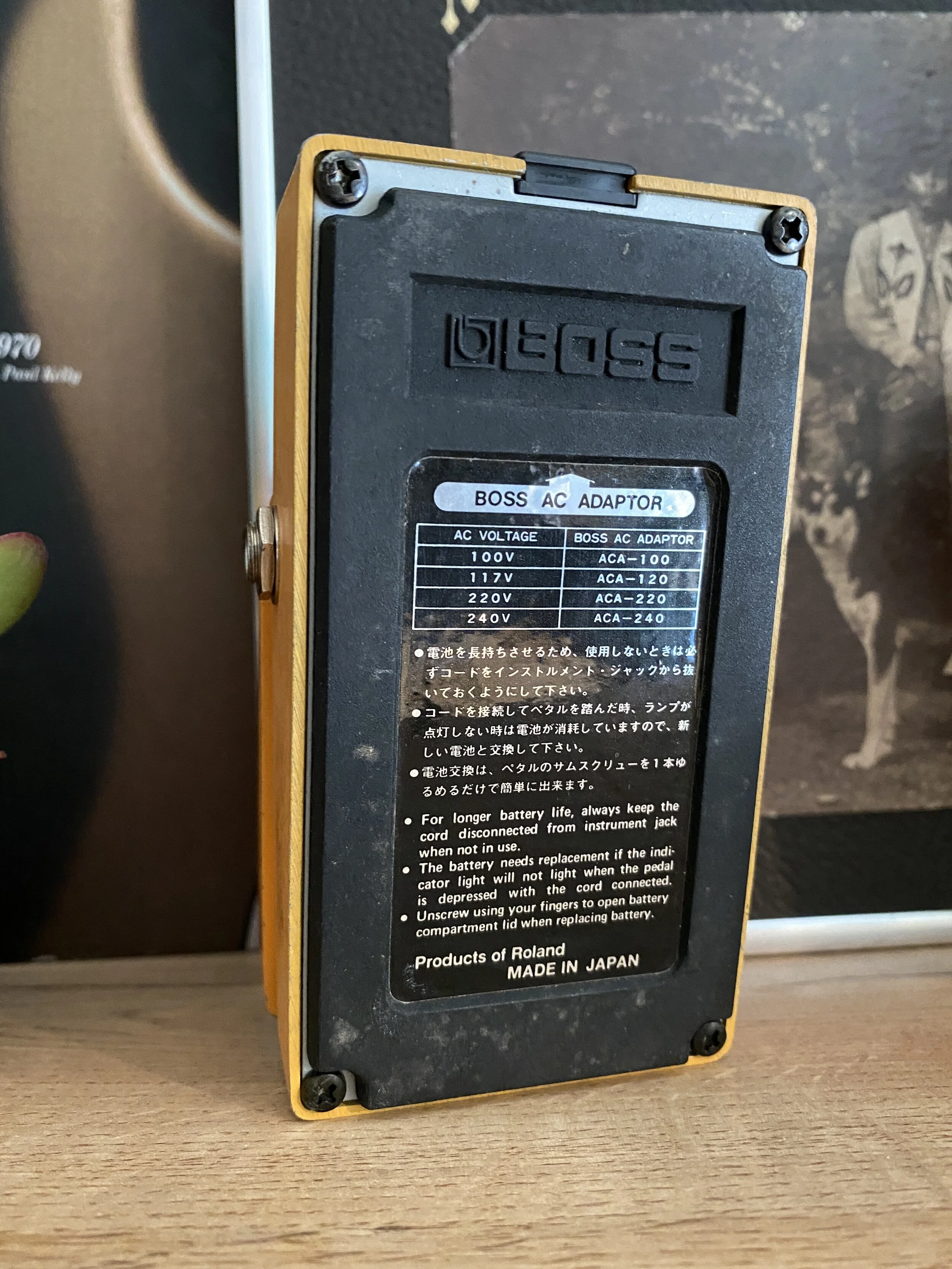 N*e様 BOSS DF-2　1987年式　MADE IN JAPAN BOSS DF-2 JAPAN — WOODSTORE