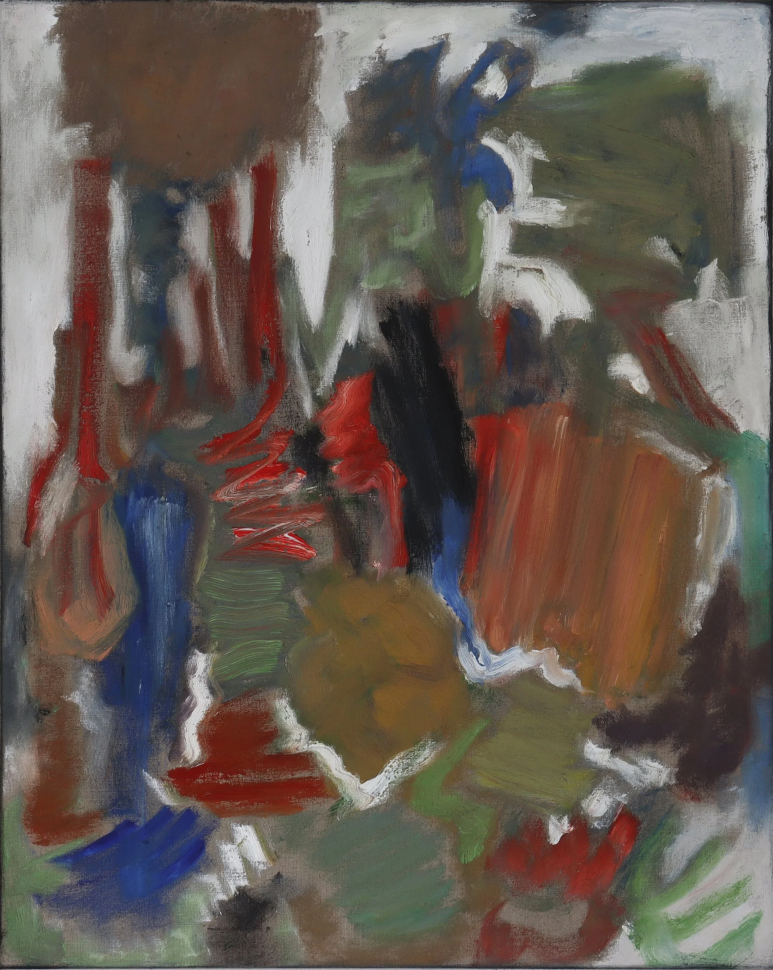  Heap 12  (maerz26l) 100 x 80 cm; Öl auf Leinwand