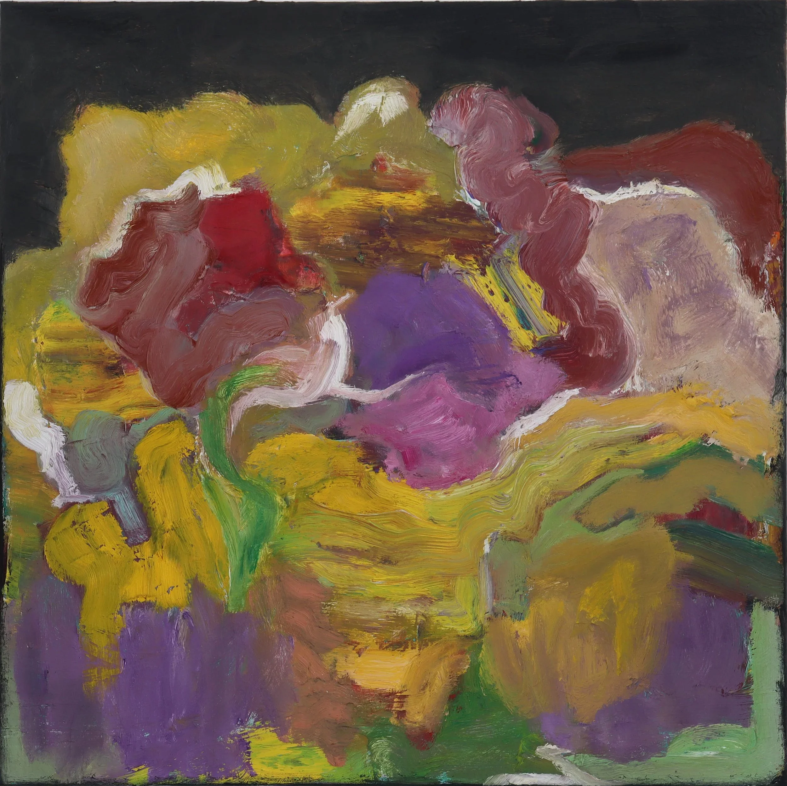  Heap 5  (januar26j) 80 x 80 cm; Öl auf Leinwand