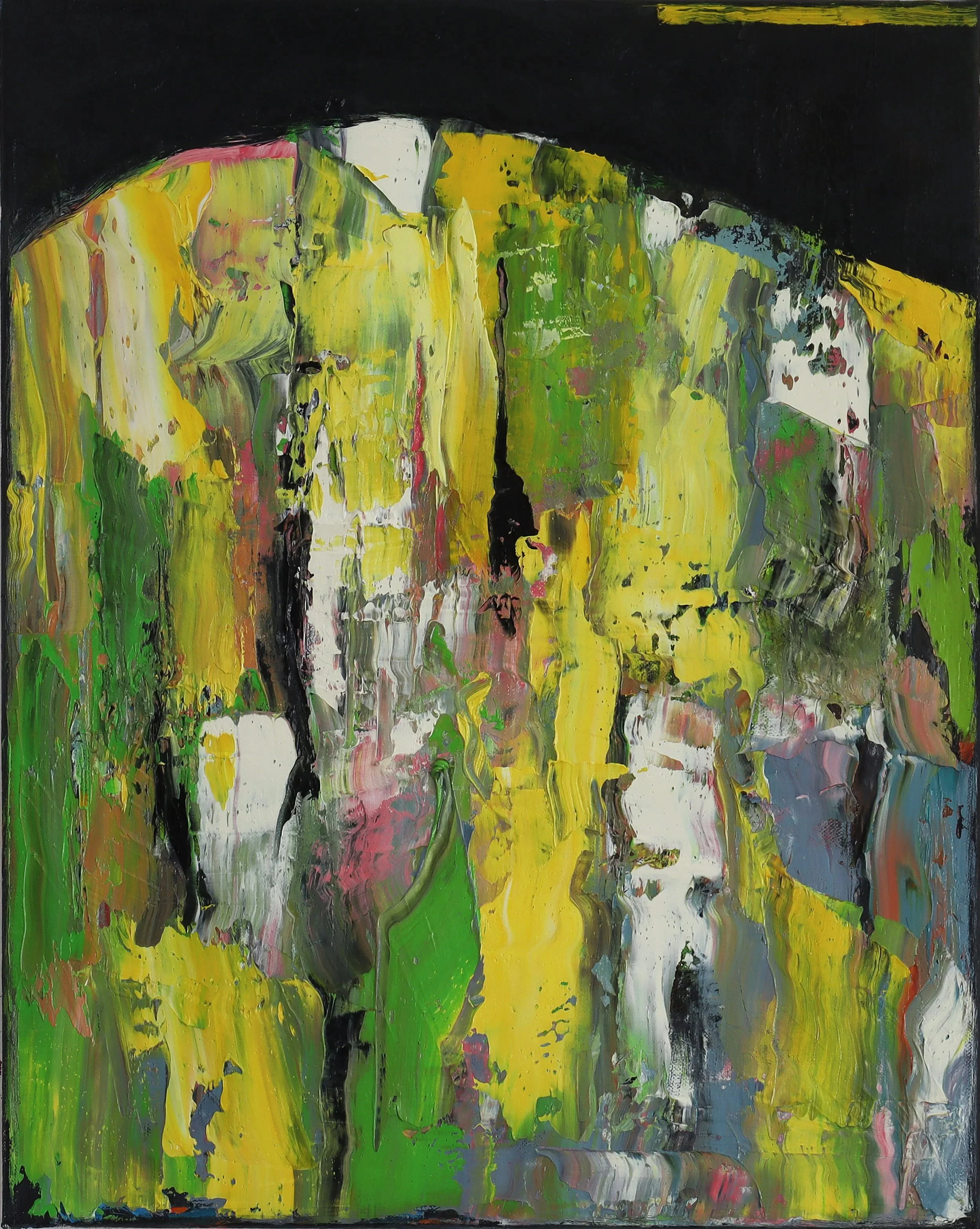  Heap 28  (juni26q) 60 x 50 cm; Öl auf Leinwand