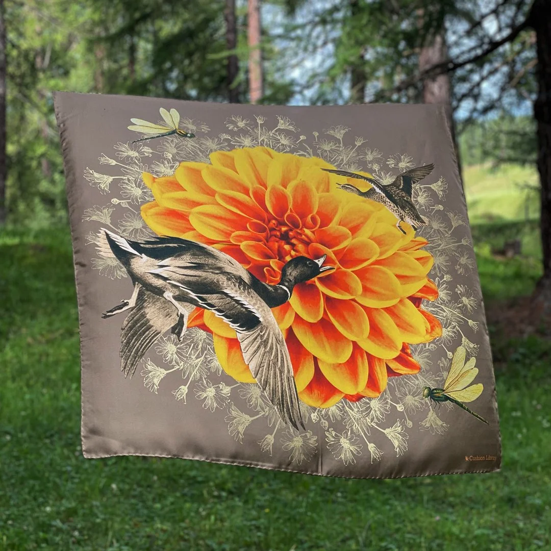 Foulard Am Weiher «orange»