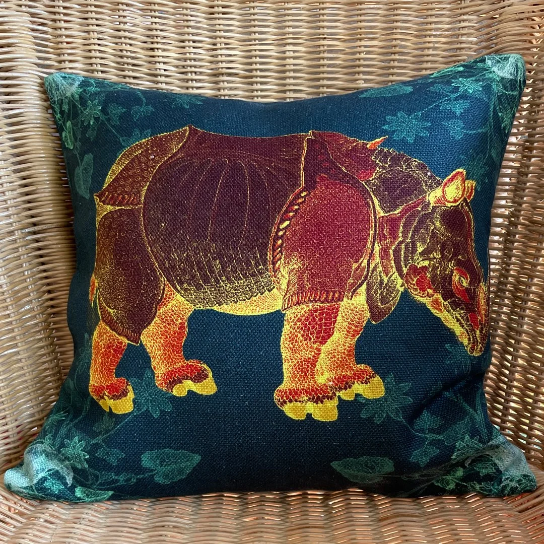 Kissen Harold «petrol» — CUSHION LIBRARY